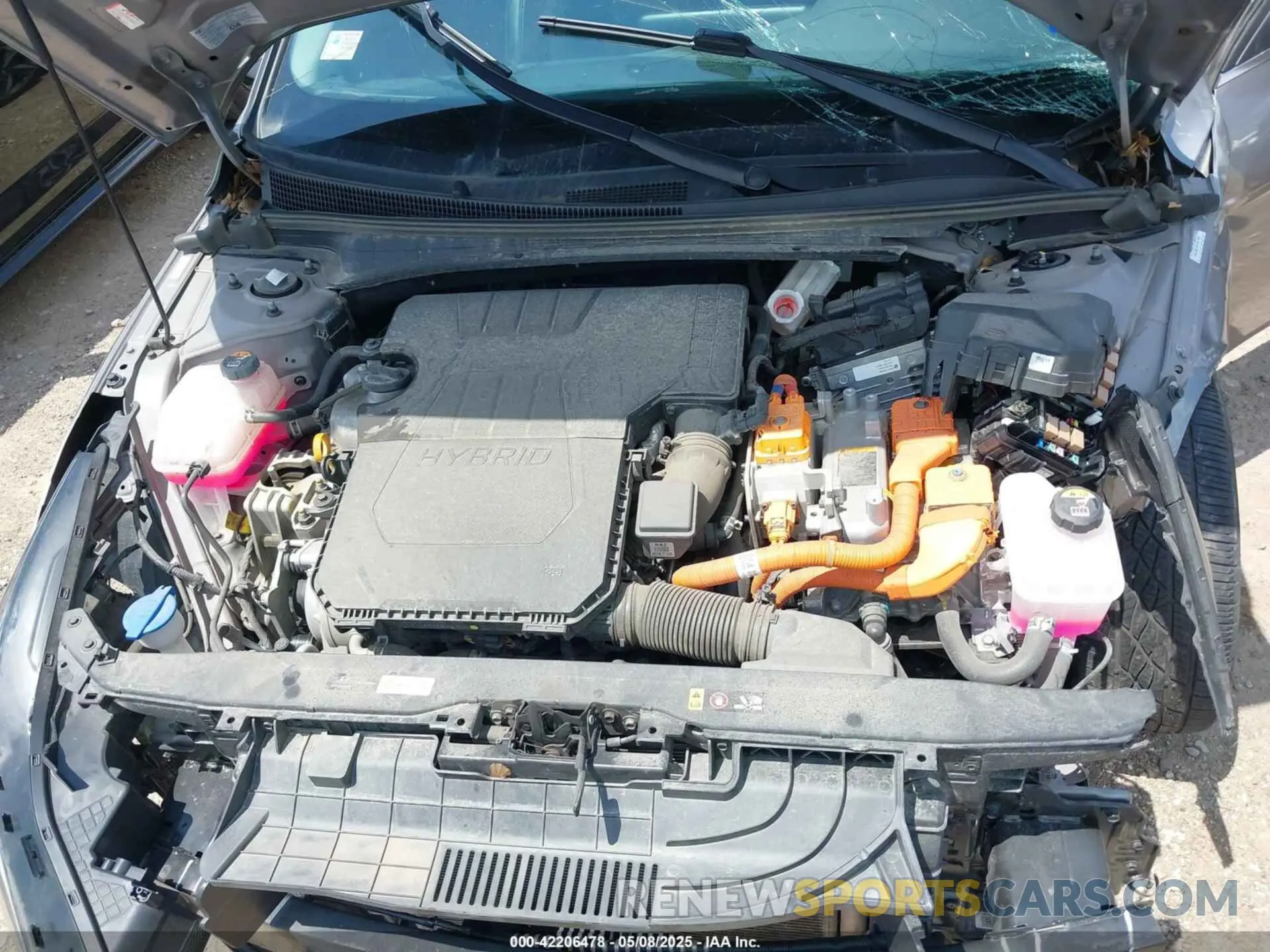 10 Photograph of a damaged car KMHLN4AJ6PU053040 HYUNDAI ELANTRA HYBRID 2023