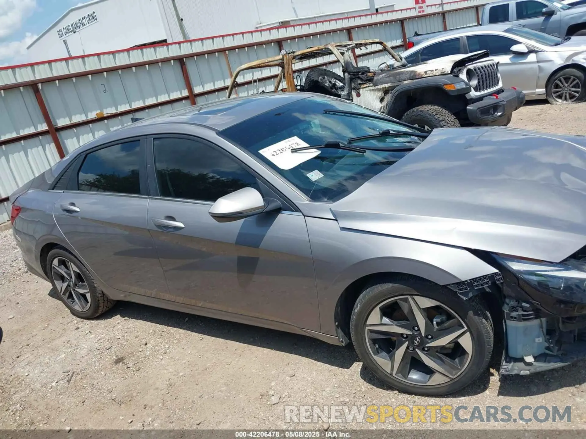 14 Photograph of a damaged car KMHLN4AJ6PU053040 HYUNDAI ELANTRA HYBRID 2023