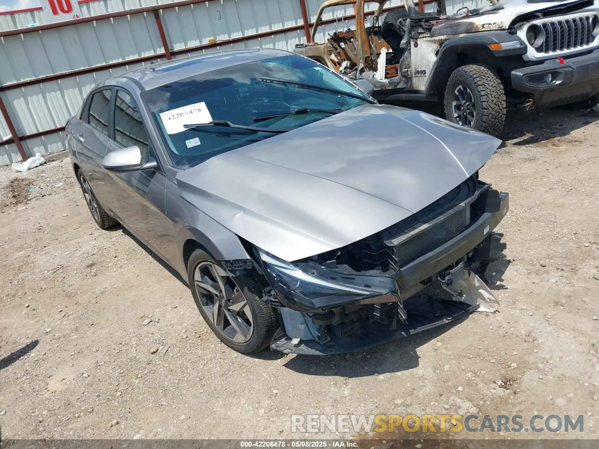 18 Photograph of a damaged car KMHLN4AJ6PU053040 HYUNDAI ELANTRA HYBRID 2023