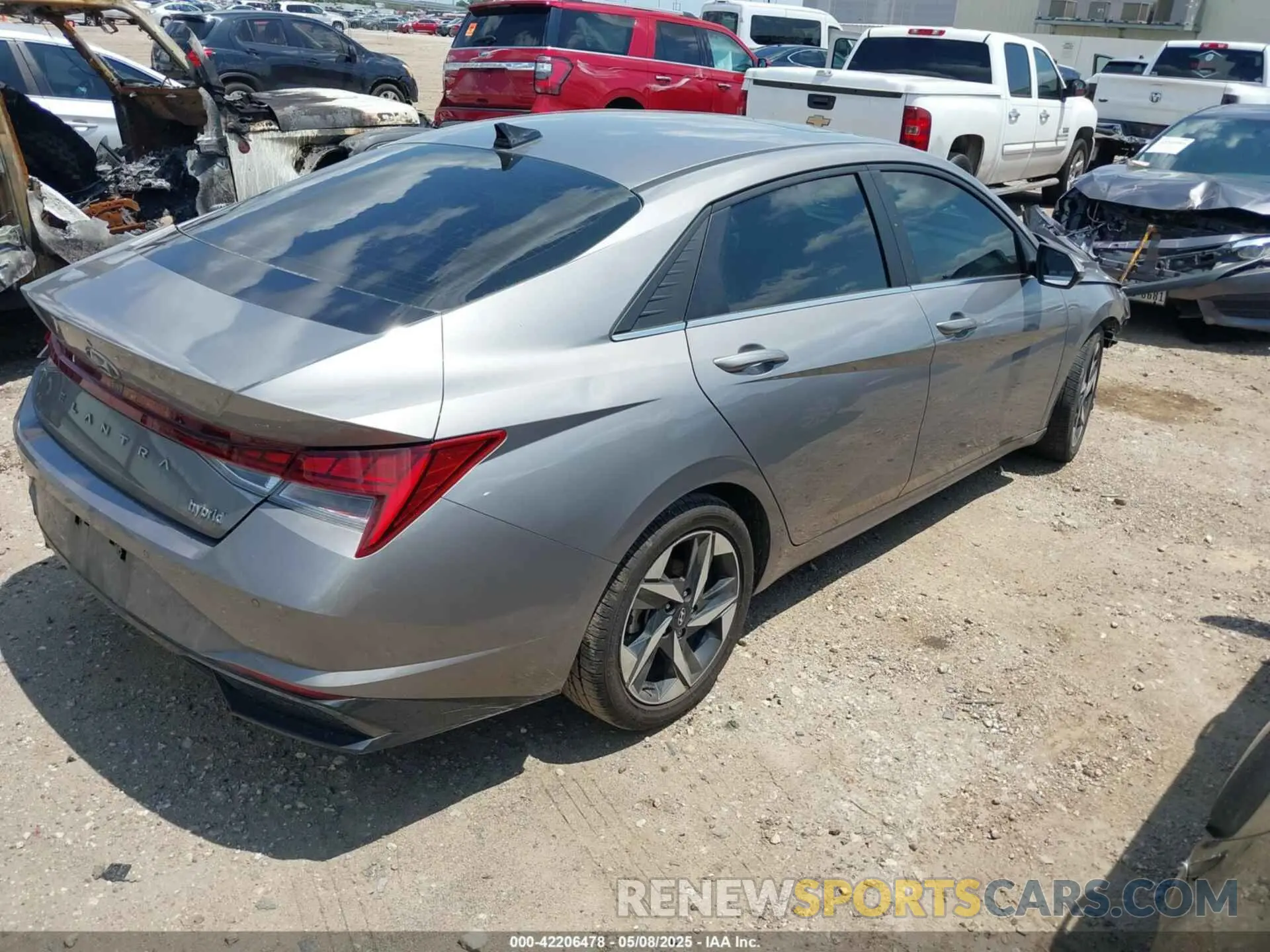 4 Photograph of a damaged car KMHLN4AJ6PU053040 HYUNDAI ELANTRA HYBRID 2023