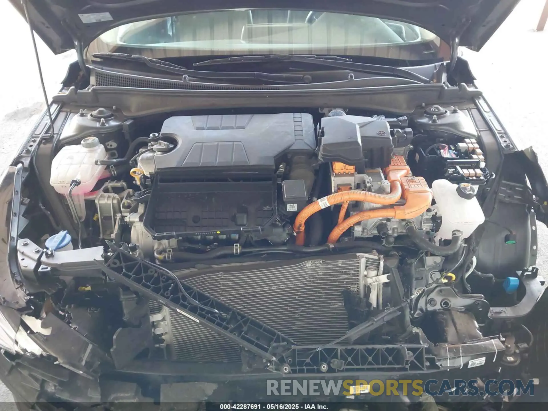 10 Photograph of a damaged car KMHLN4AJ6PU068802 HYUNDAI ELANTRA HYBRID 2023