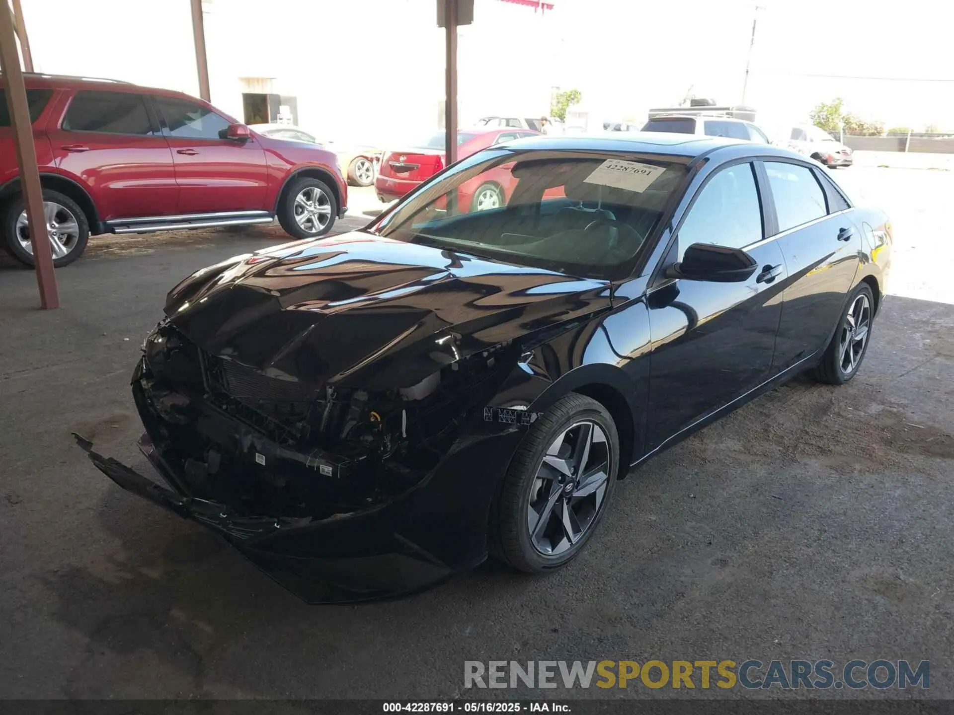 6 Photograph of a damaged car KMHLN4AJ6PU068802 HYUNDAI ELANTRA HYBRID 2023