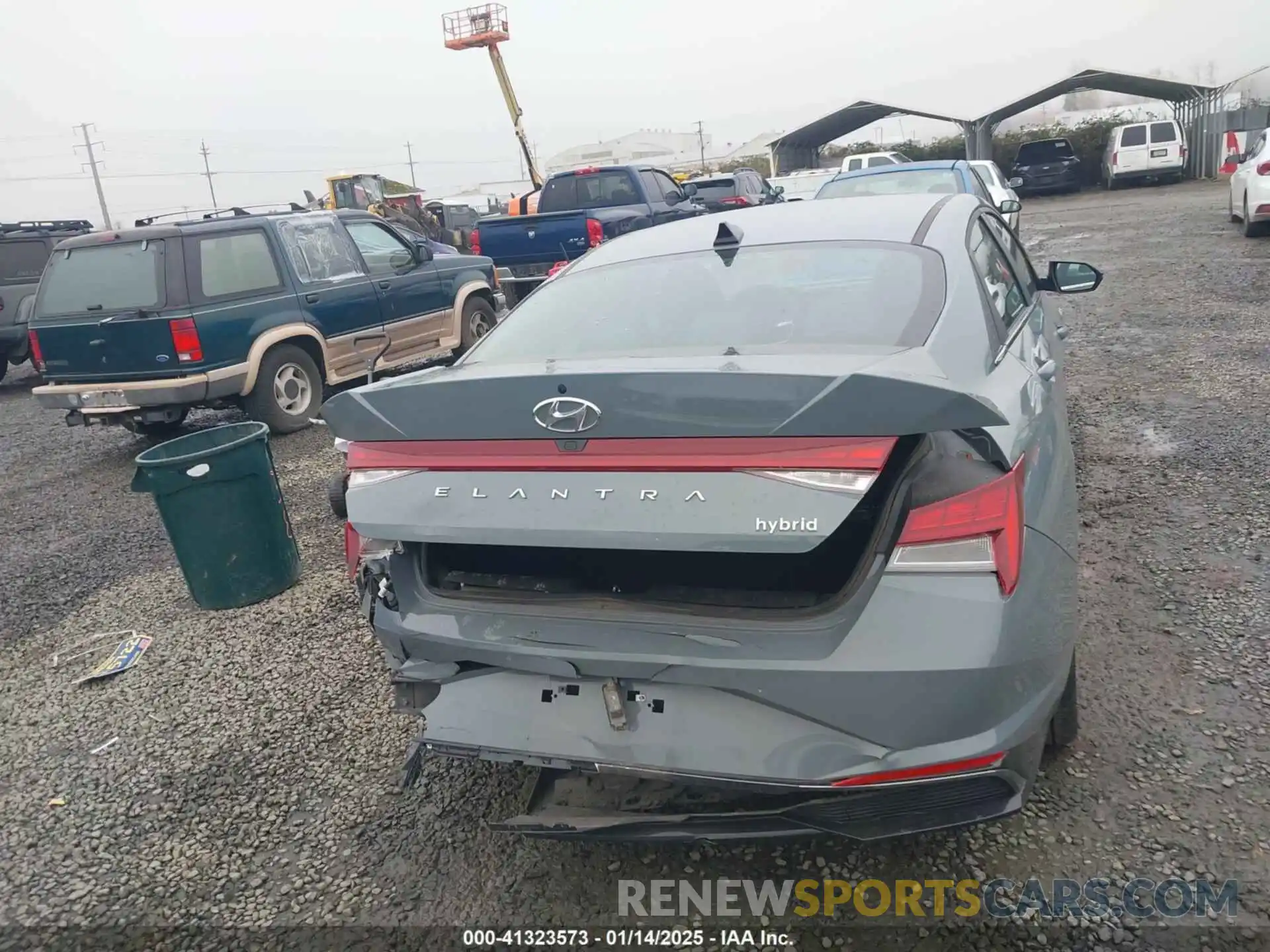 16 Photograph of a damaged car KMHLN4AJ7PU037333 HYUNDAI ELANTRA HYBRID 2023