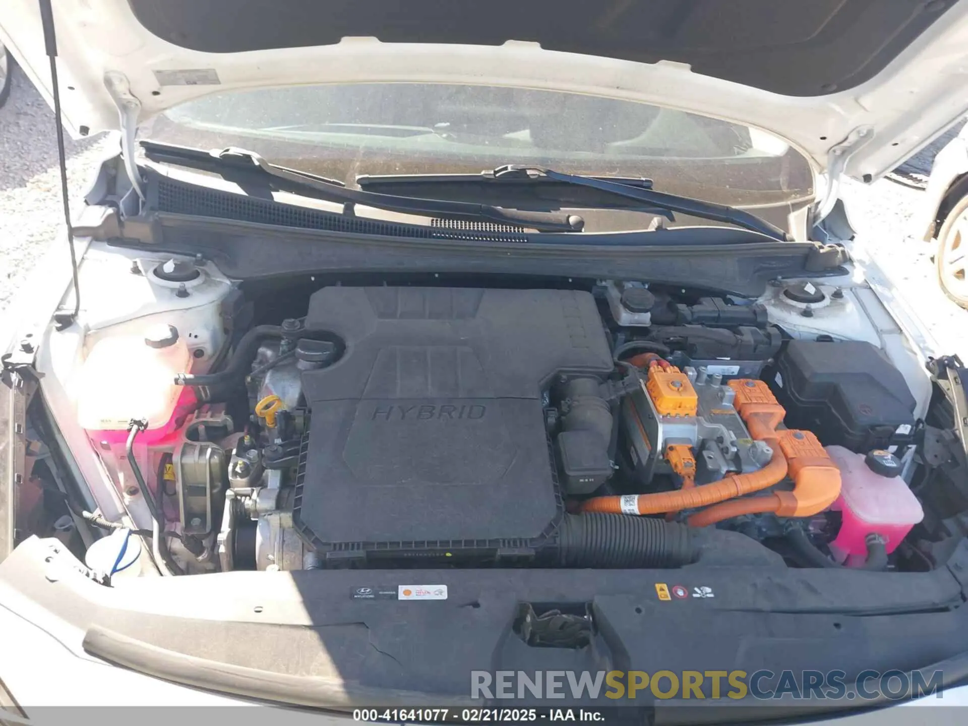 10 Photograph of a damaged car KMHLN4AJ7PU045447 HYUNDAI ELANTRA HYBRID 2023