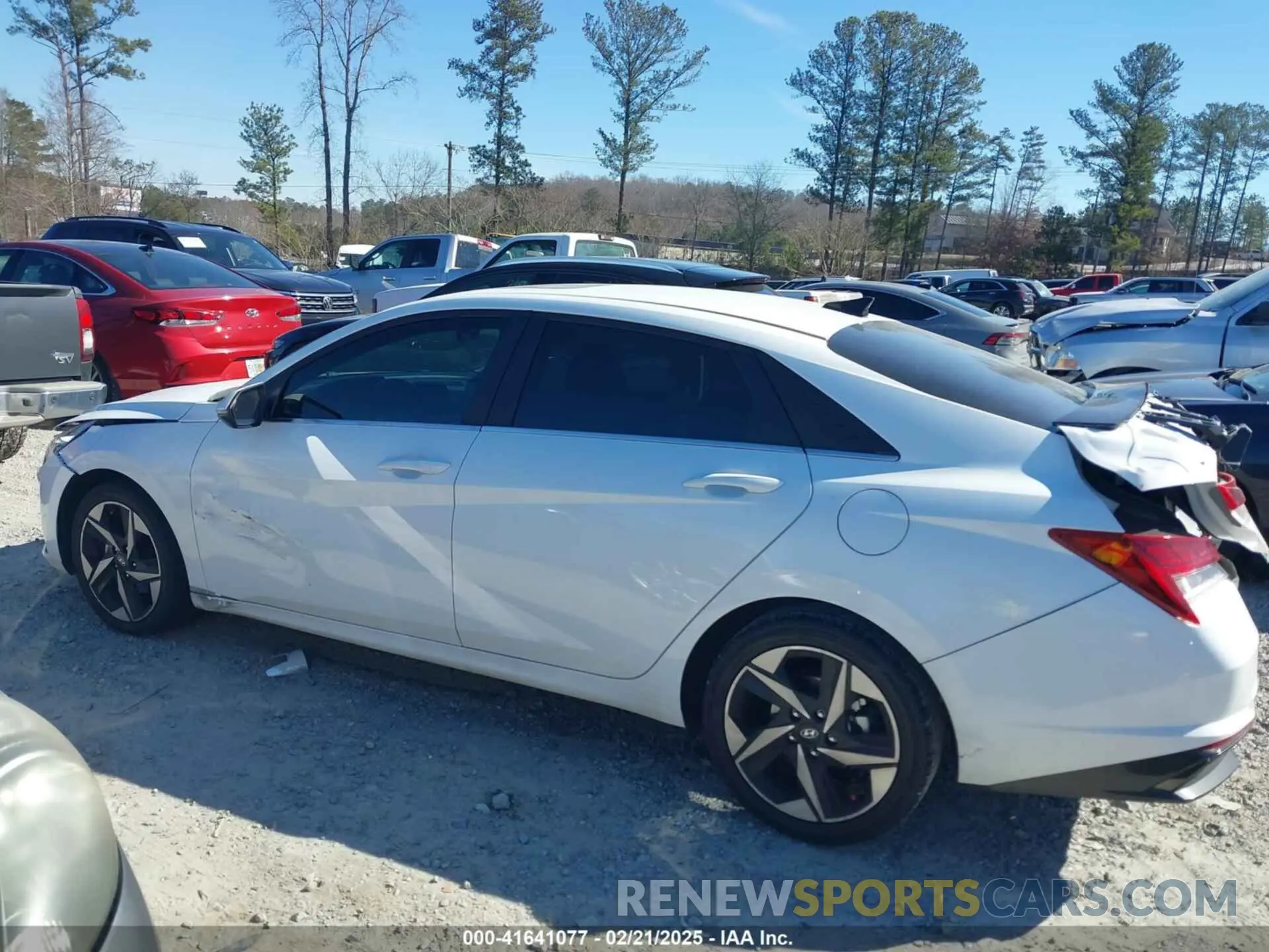 15 Photograph of a damaged car KMHLN4AJ7PU045447 HYUNDAI ELANTRA HYBRID 2023