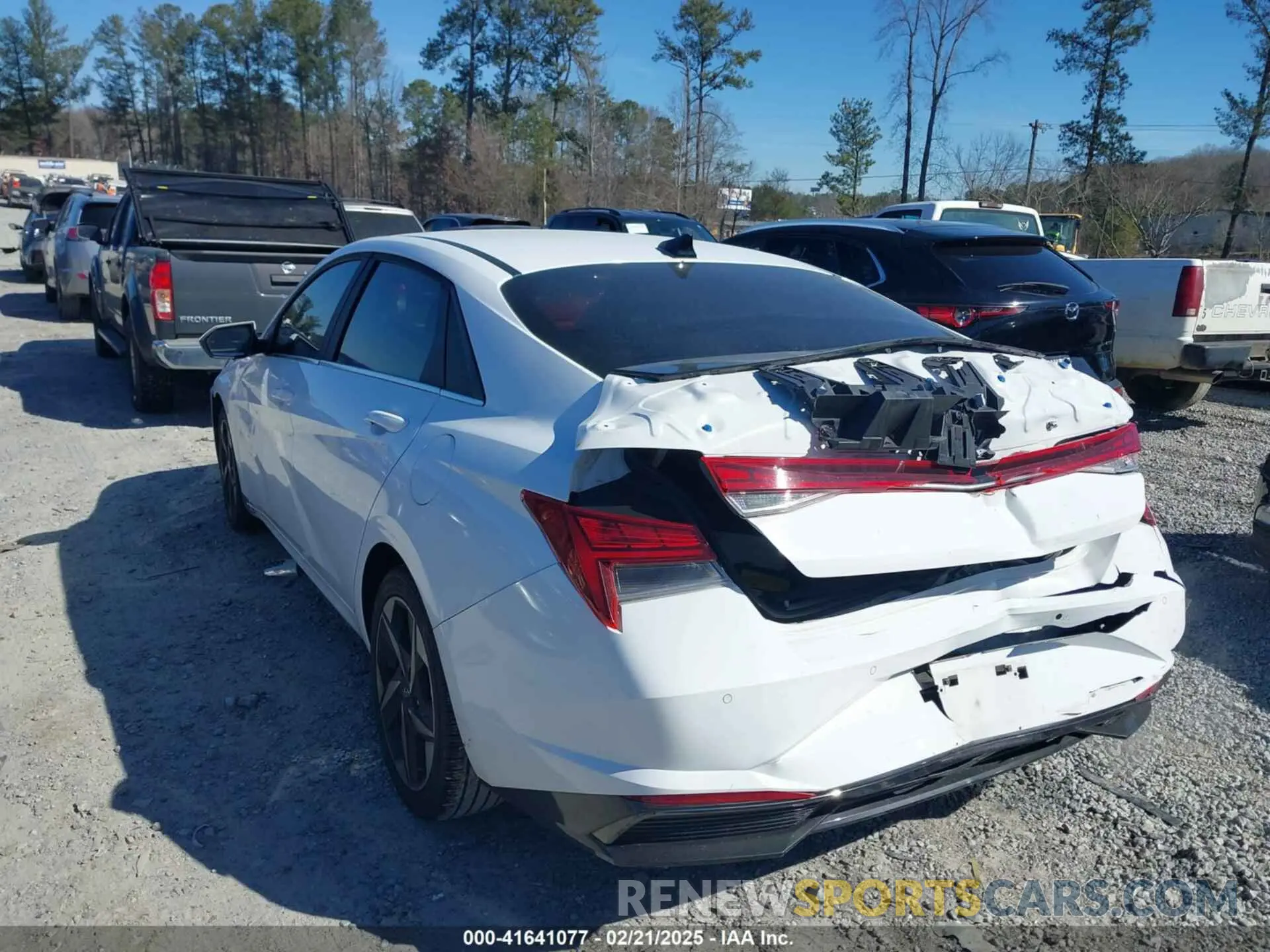 3 Photograph of a damaged car KMHLN4AJ7PU045447 HYUNDAI ELANTRA HYBRID 2023