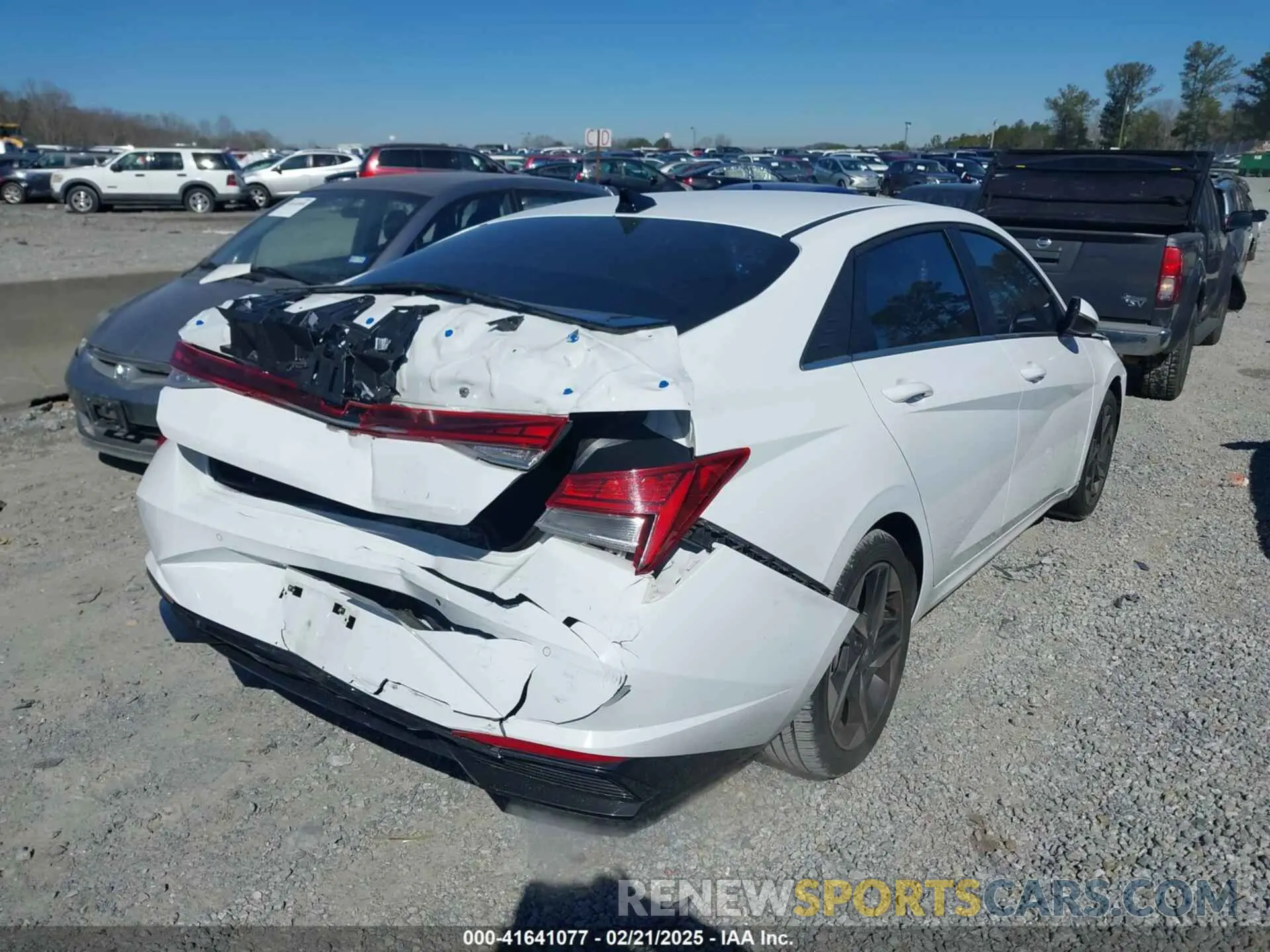 4 Photograph of a damaged car KMHLN4AJ7PU045447 HYUNDAI ELANTRA HYBRID 2023