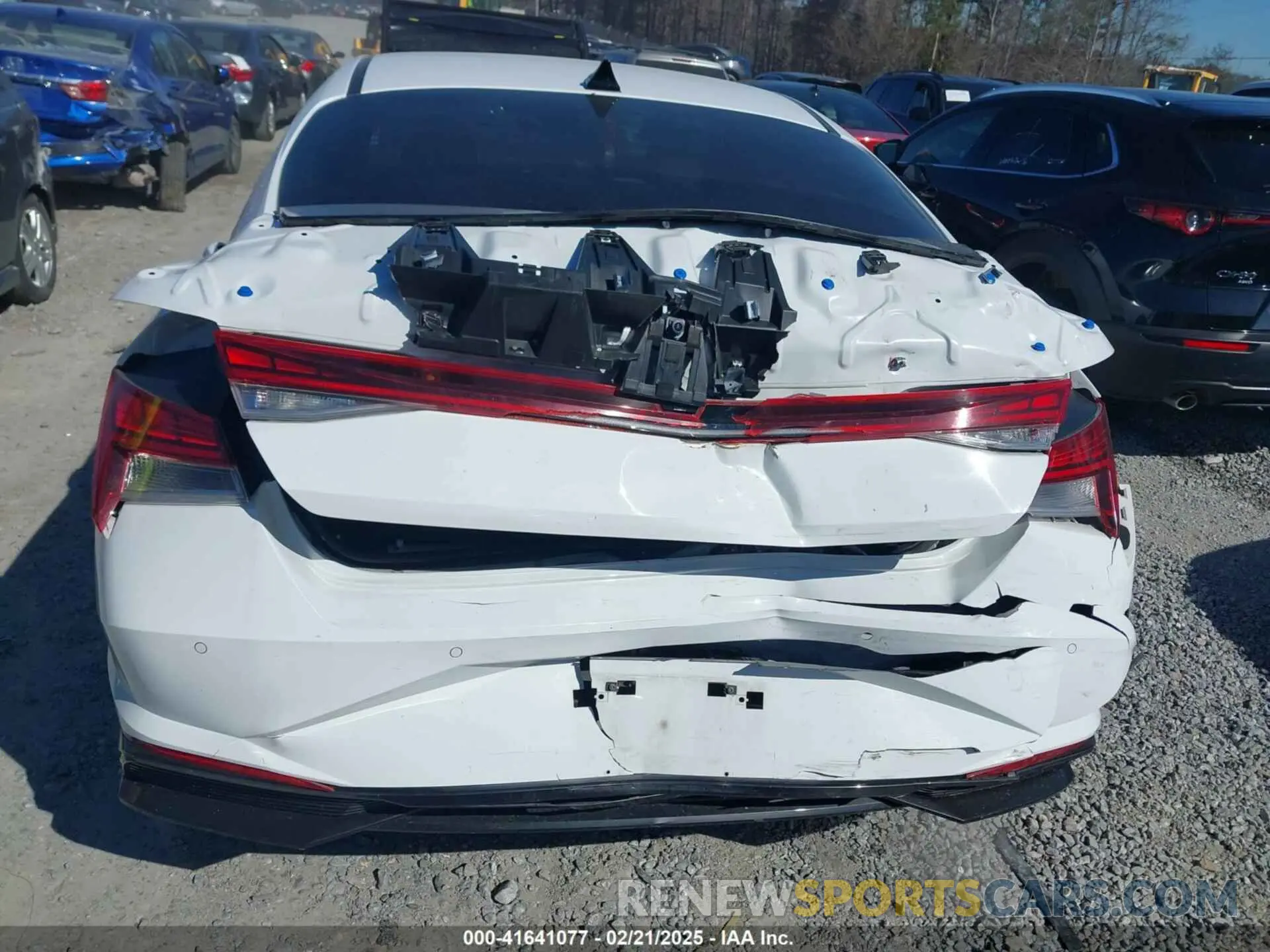 6 Photograph of a damaged car KMHLN4AJ7PU045447 HYUNDAI ELANTRA HYBRID 2023