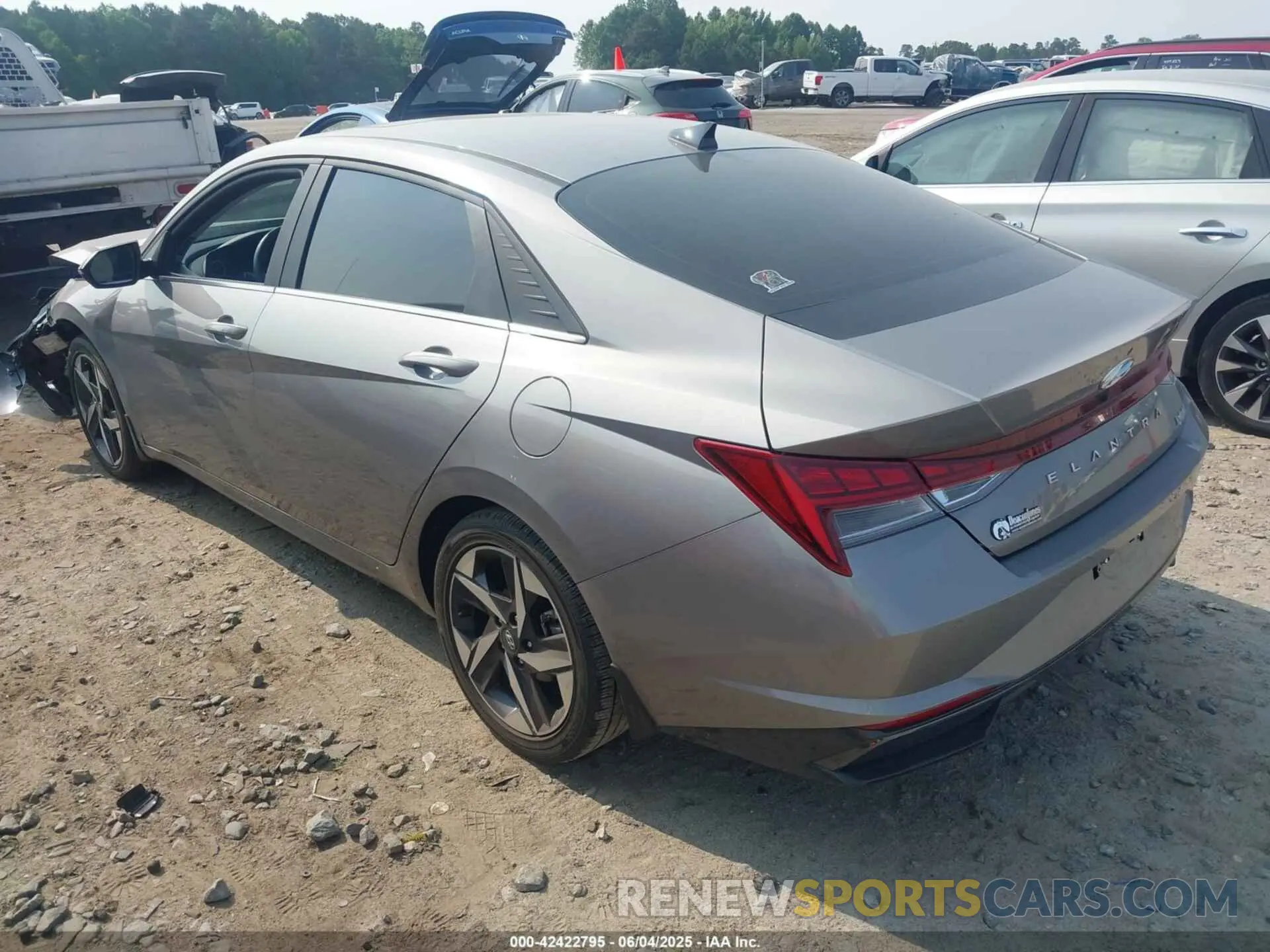 3 Photograph of a damaged car KMHLN4AJ7PU051183 HYUNDAI ELANTRA HYBRID 2023