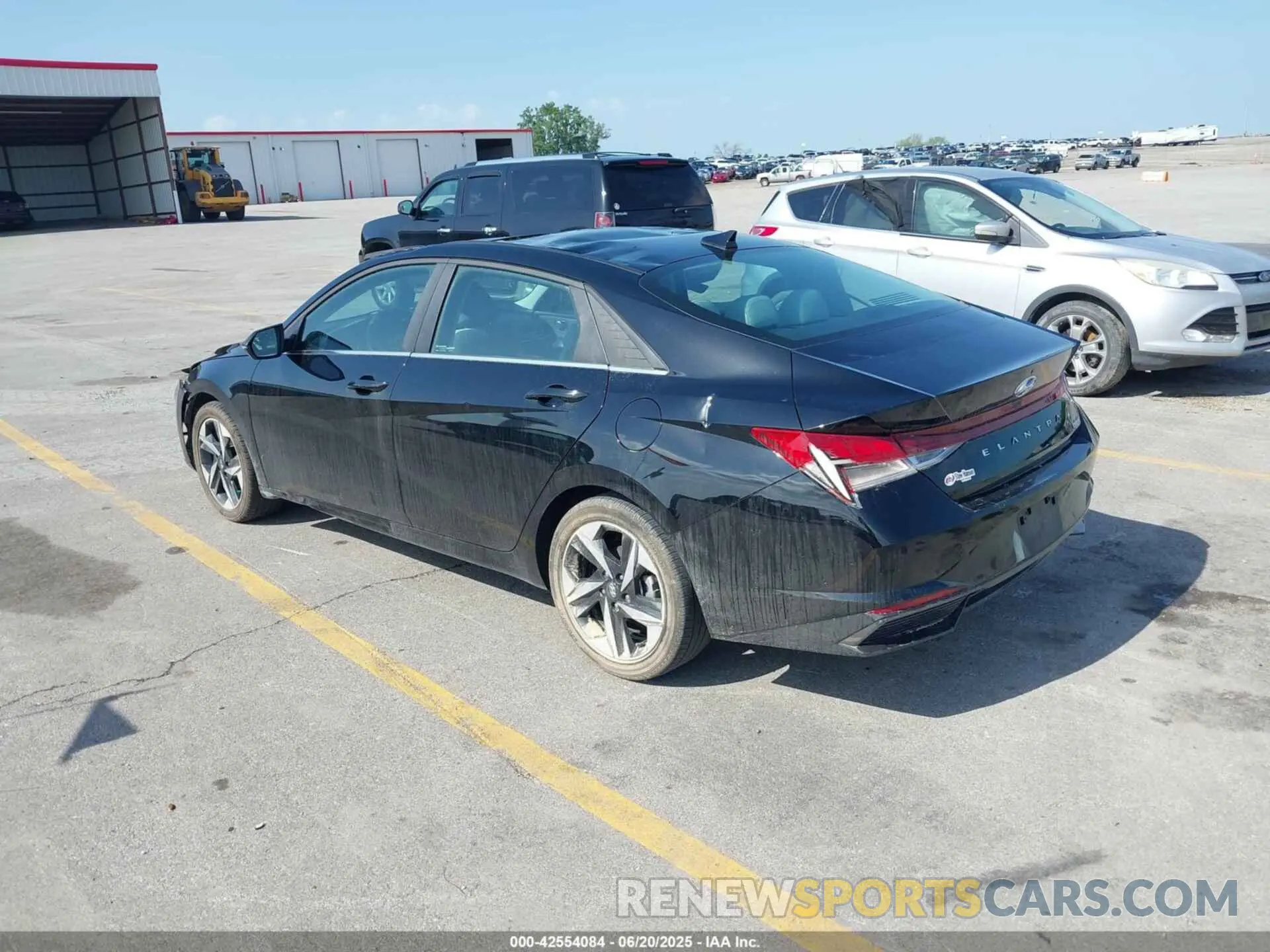 3 Photograph of a damaged car KMHLN4AJ7PU087214 HYUNDAI ELANTRA HYBRID 2023