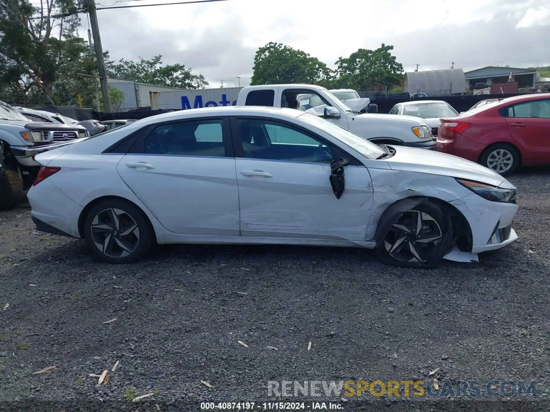 13 Photograph of a damaged car KMHLN4AJ8PU036062 HYUNDAI ELANTRA HYBRID 2023