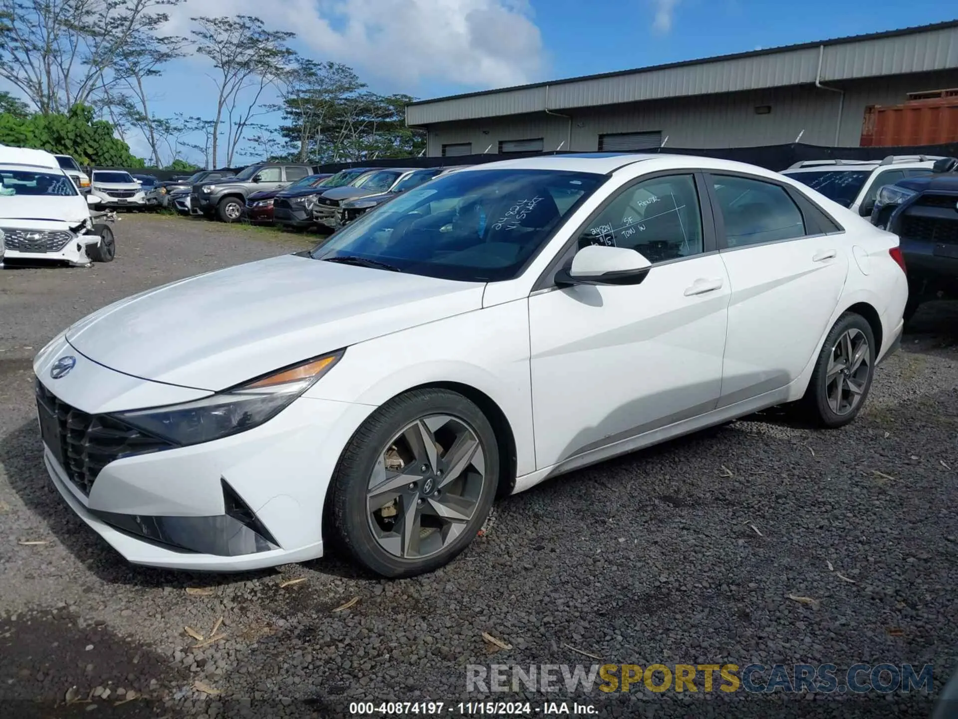14 Photograph of a damaged car KMHLN4AJ8PU036062 HYUNDAI ELANTRA HYBRID 2023