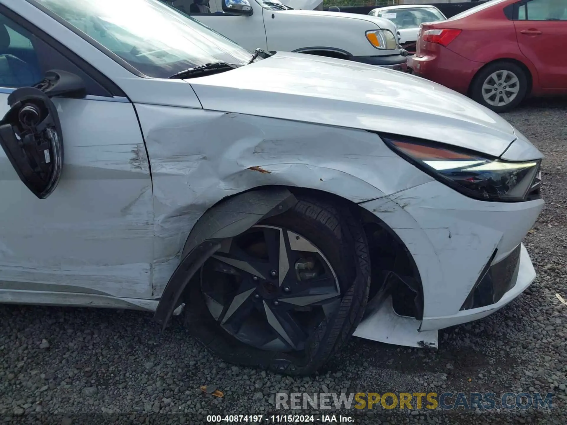 17 Photograph of a damaged car KMHLN4AJ8PU036062 HYUNDAI ELANTRA HYBRID 2023