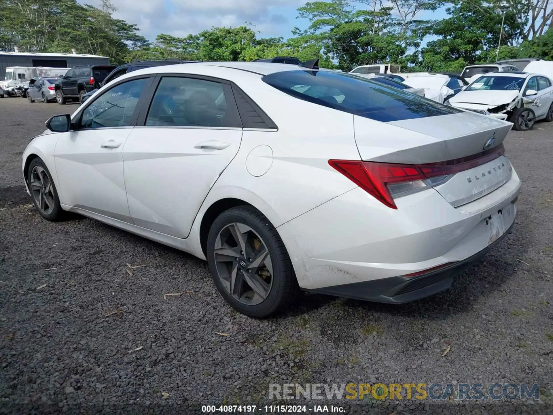 3 Photograph of a damaged car KMHLN4AJ8PU036062 HYUNDAI ELANTRA HYBRID 2023