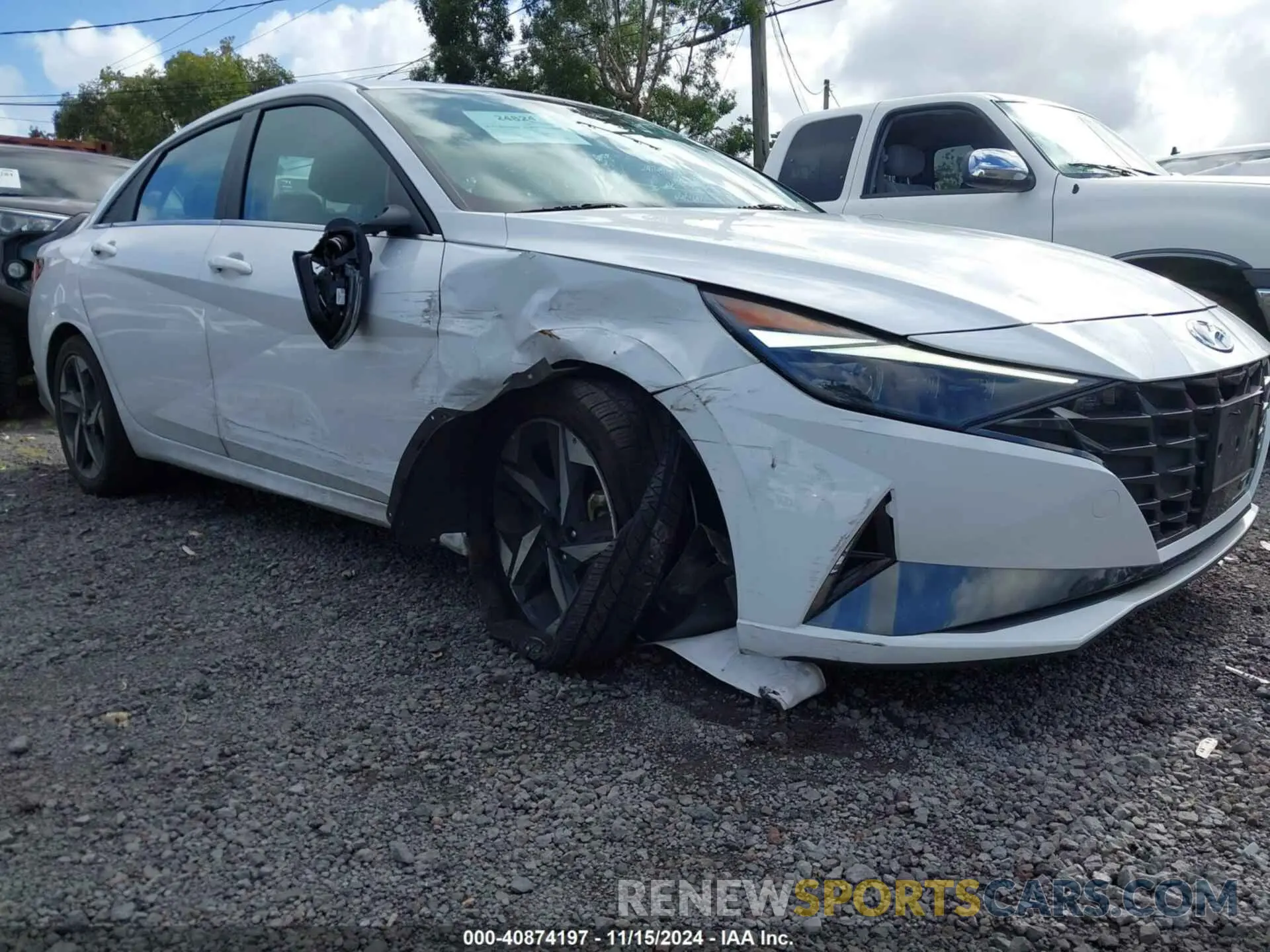 6 Photograph of a damaged car KMHLN4AJ8PU036062 HYUNDAI ELANTRA HYBRID 2023