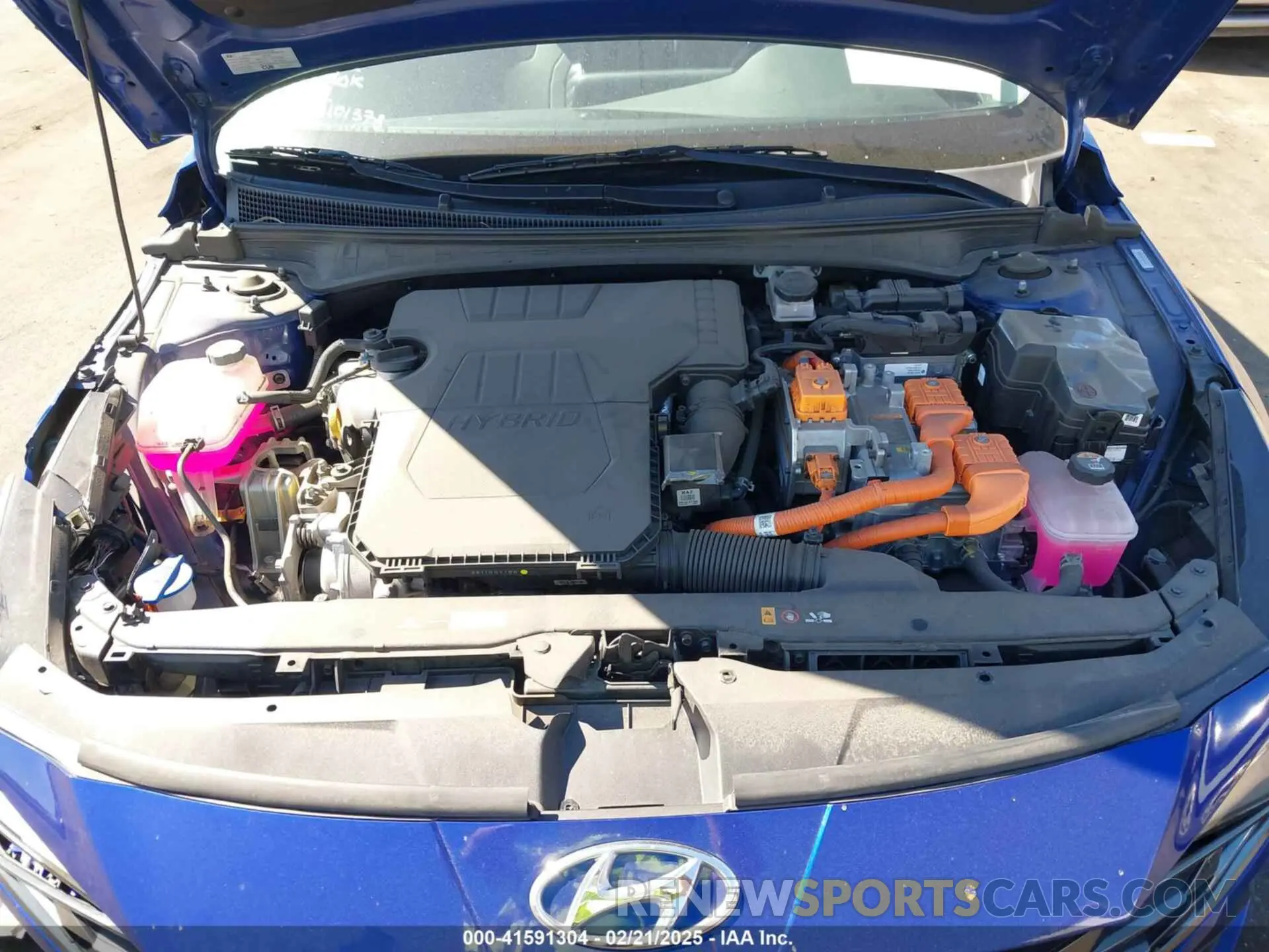 10 Photograph of a damaged car KMHLN4AJ8PU059695 HYUNDAI ELANTRA HYBRID 2023