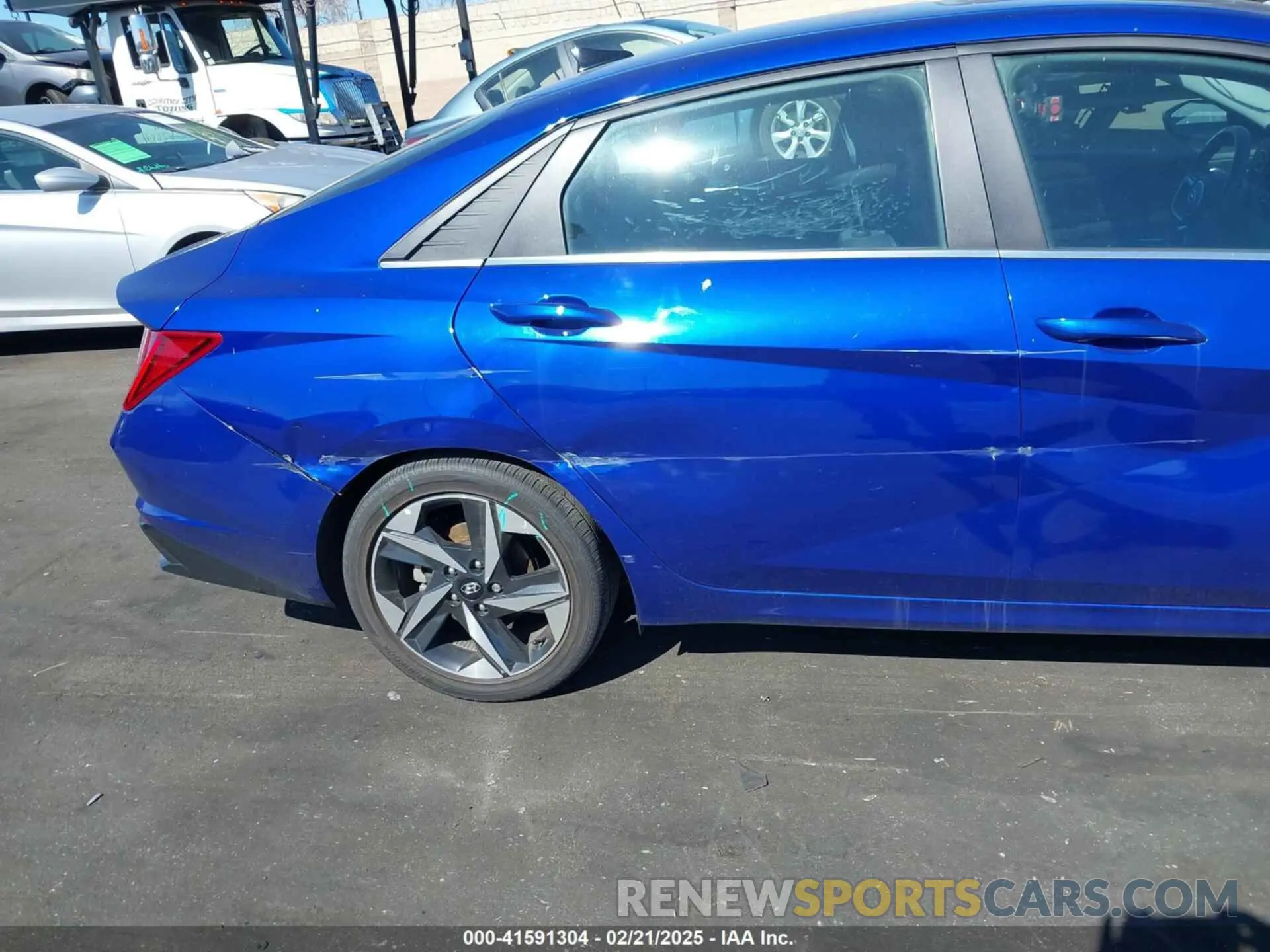 12 Photograph of a damaged car KMHLN4AJ8PU059695 HYUNDAI ELANTRA HYBRID 2023