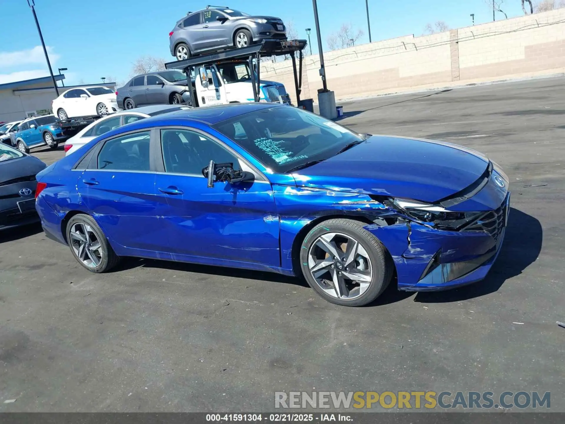 14 Photograph of a damaged car KMHLN4AJ8PU059695 HYUNDAI ELANTRA HYBRID 2023