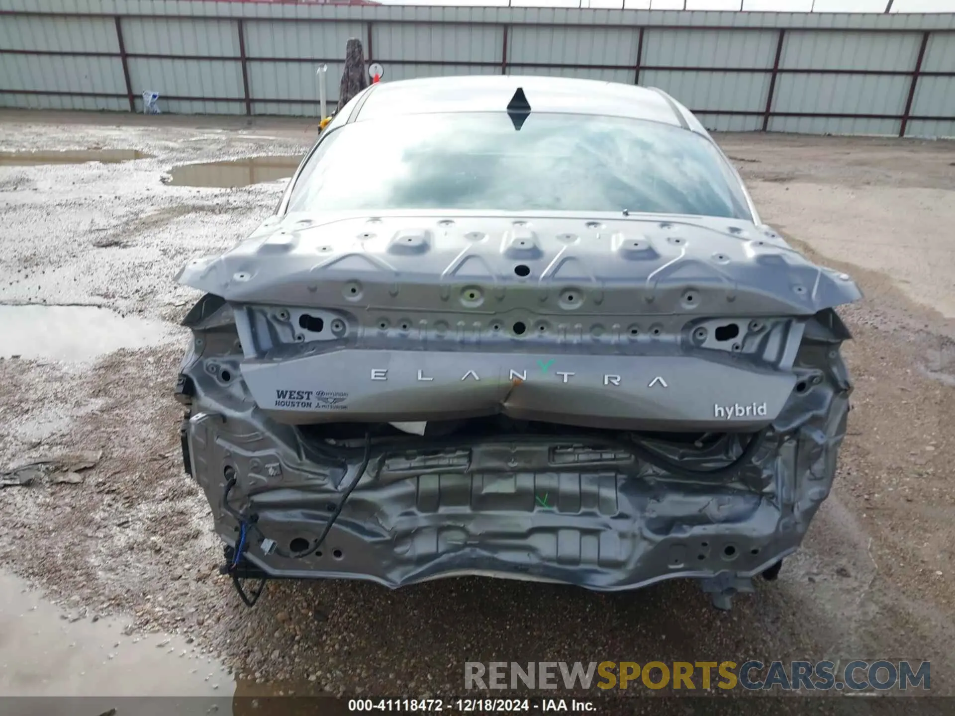 17 Photograph of a damaged car KMHLN4AJ8PU076013 HYUNDAI ELANTRA HYBRID 2023