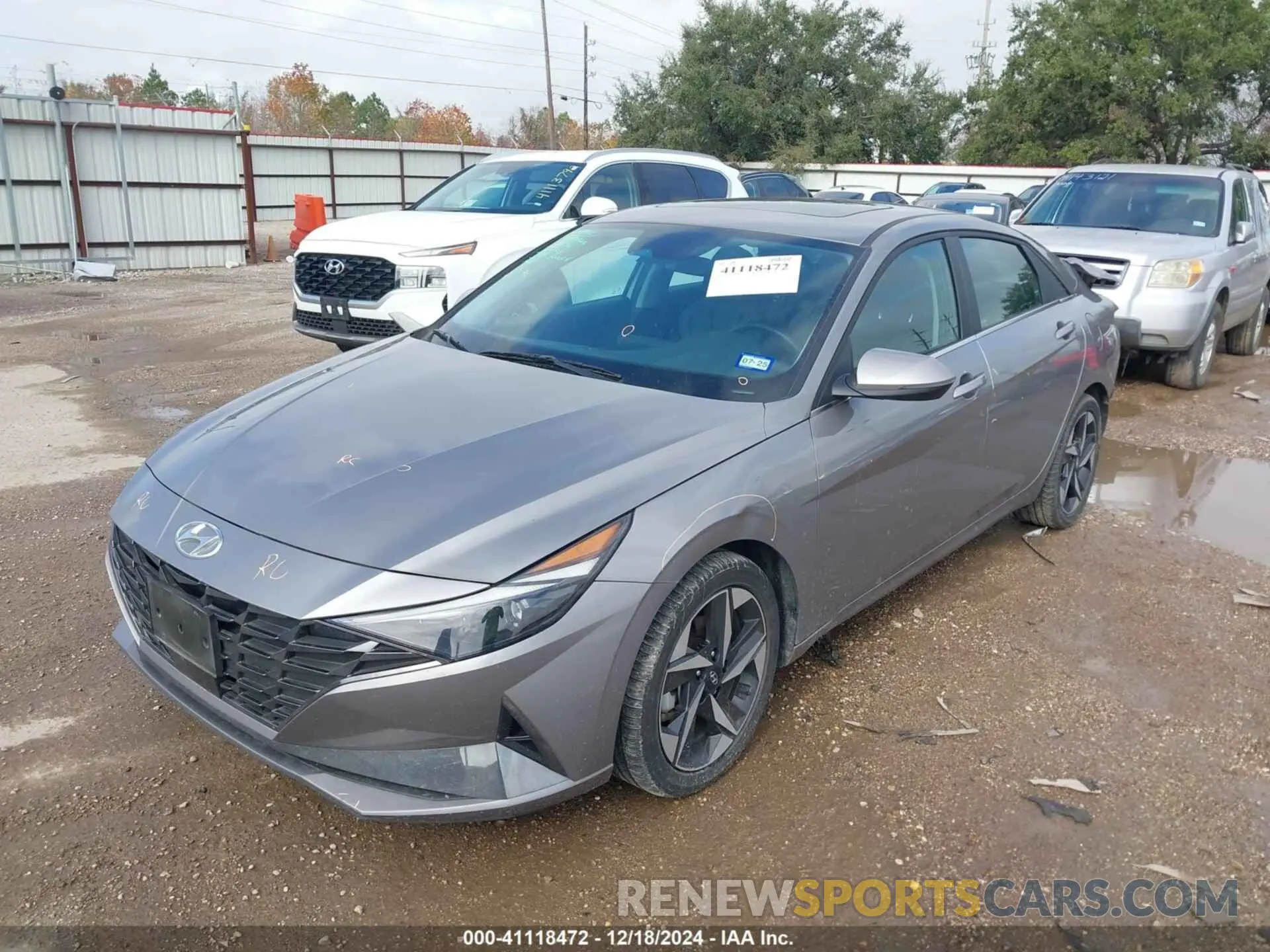 2 Photograph of a damaged car KMHLN4AJ8PU076013 HYUNDAI ELANTRA HYBRID 2023