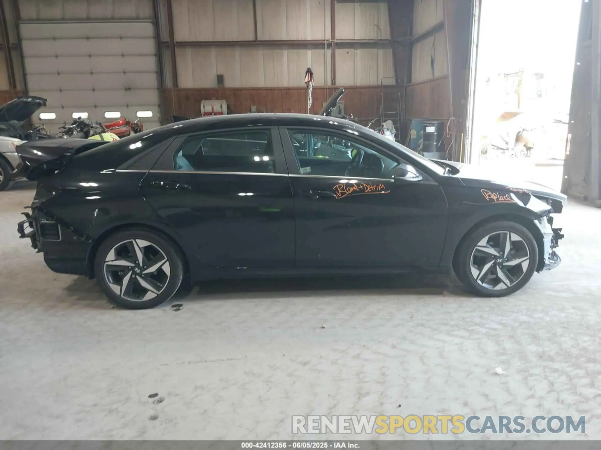 14 Photograph of a damaged car KMHLN4AJ9PU052528 HYUNDAI ELANTRA HYBRID 2023