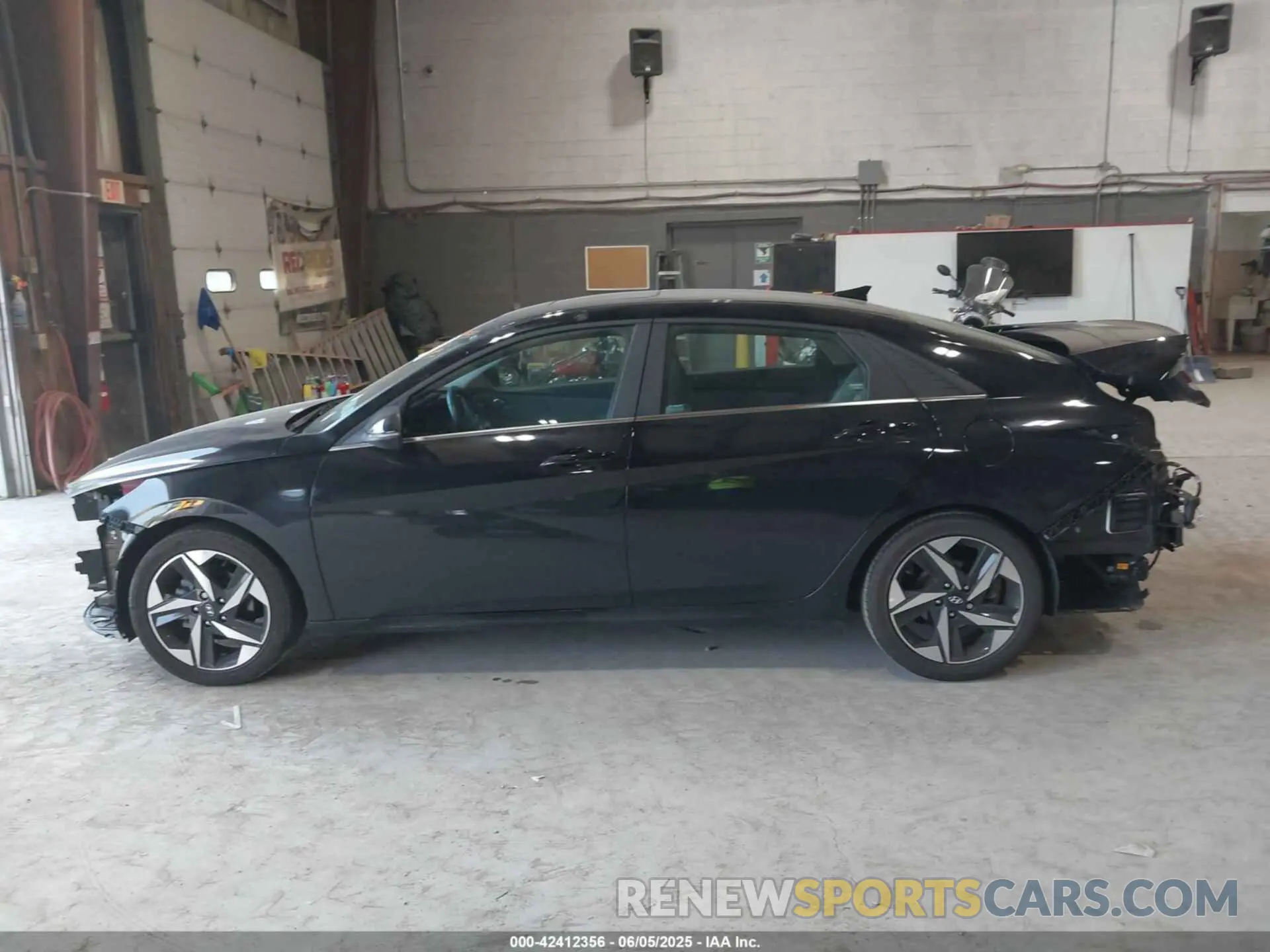 15 Photograph of a damaged car KMHLN4AJ9PU052528 HYUNDAI ELANTRA HYBRID 2023