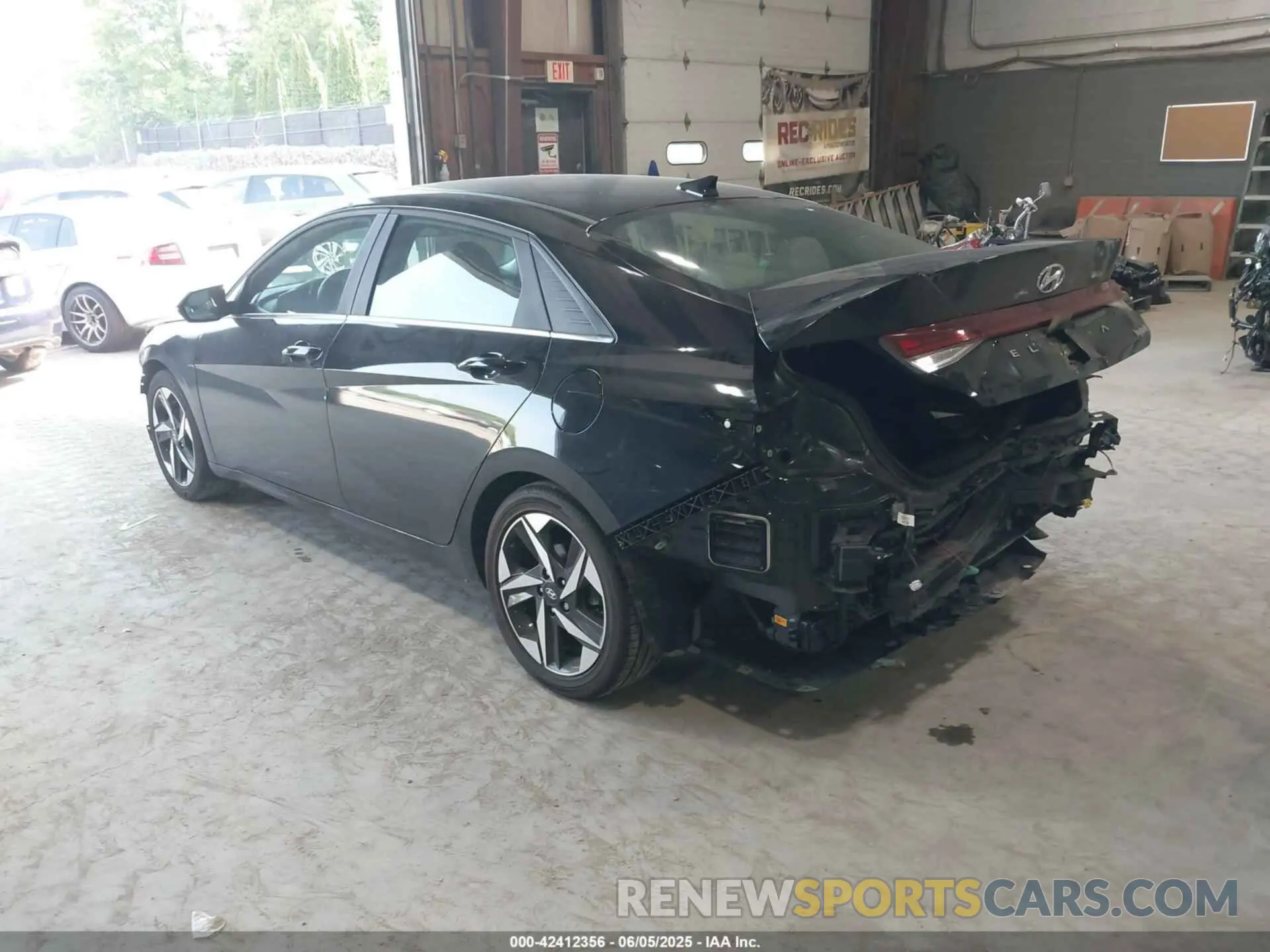 3 Photograph of a damaged car KMHLN4AJ9PU052528 HYUNDAI ELANTRA HYBRID 2023