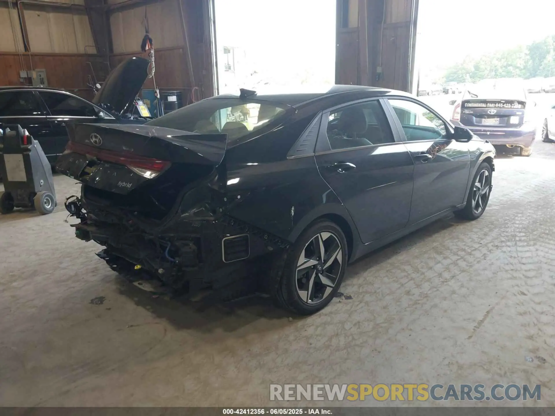 4 Photograph of a damaged car KMHLN4AJ9PU052528 HYUNDAI ELANTRA HYBRID 2023