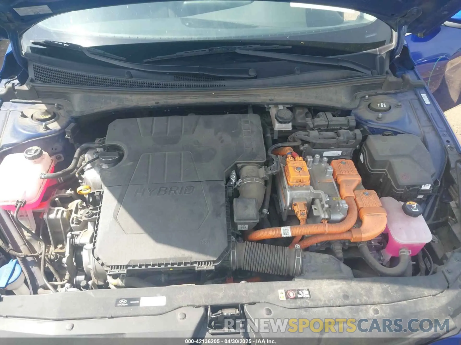 10 Photograph of a damaged car KMHLN4AJ9PU080846 HYUNDAI ELANTRA HYBRID 2023