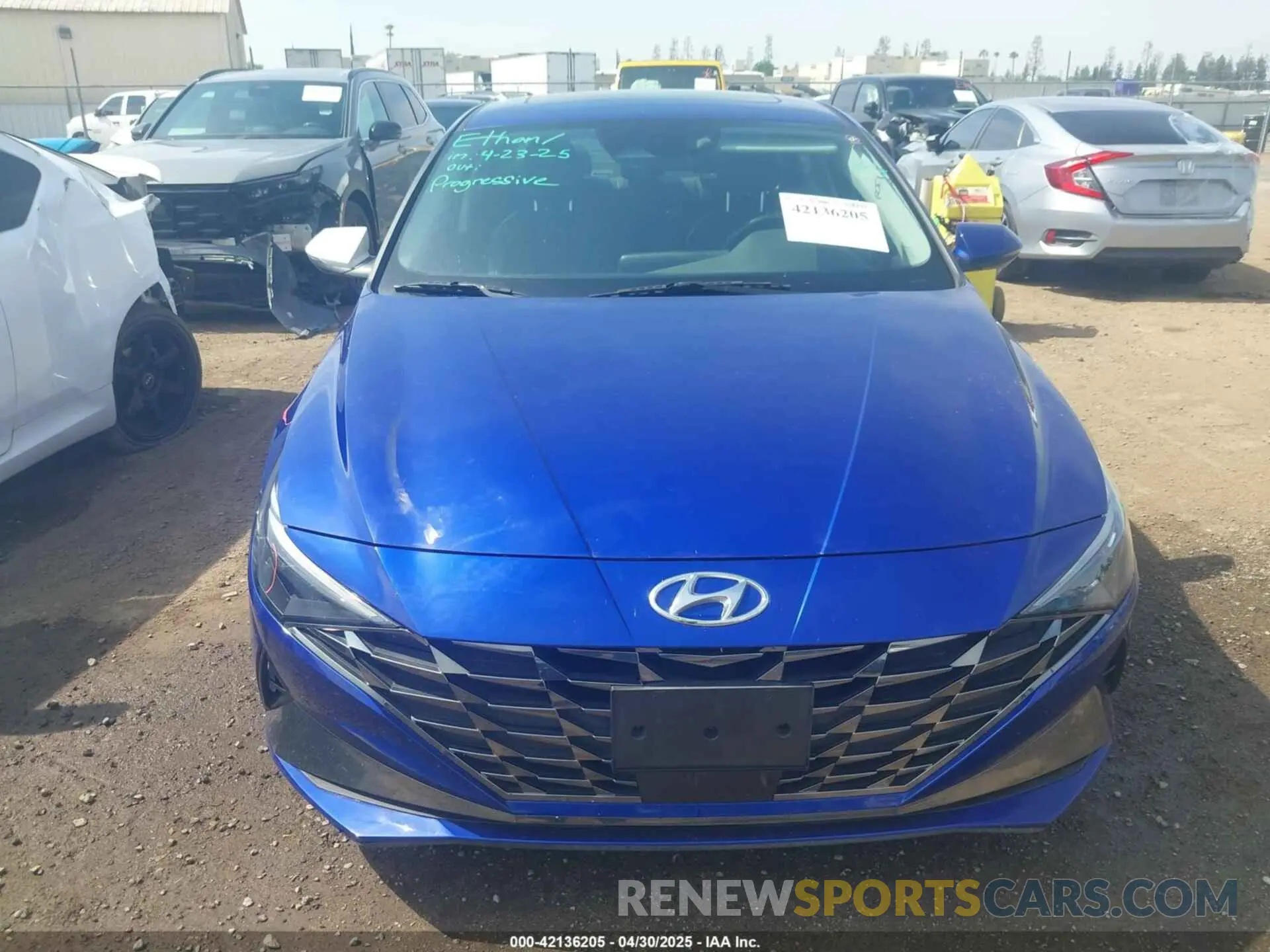 12 Photograph of a damaged car KMHLN4AJ9PU080846 HYUNDAI ELANTRA HYBRID 2023
