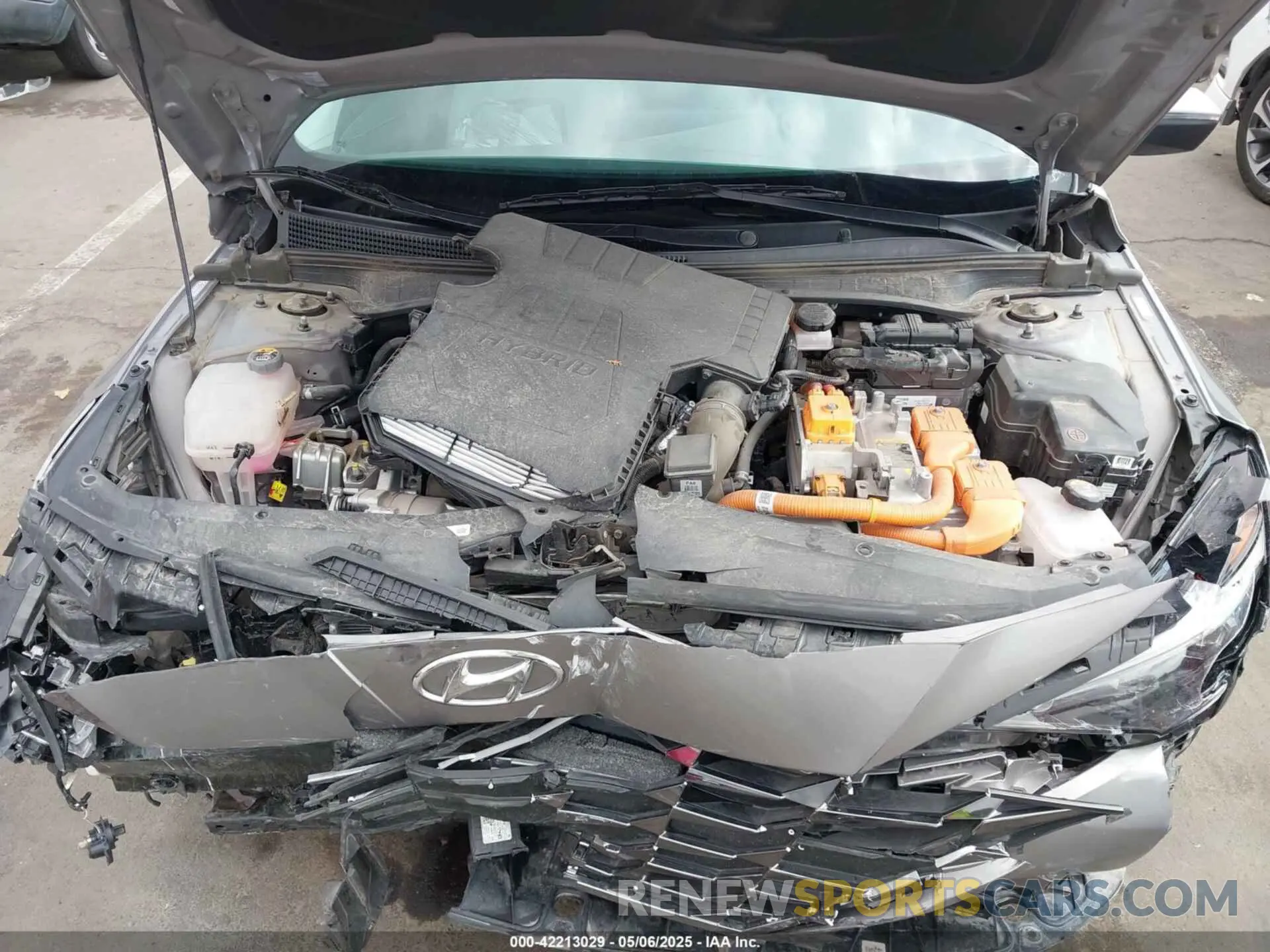 10 Photograph of a damaged car KMHLN4AJ9PU092057 HYUNDAI ELANTRA HYBRID 2023