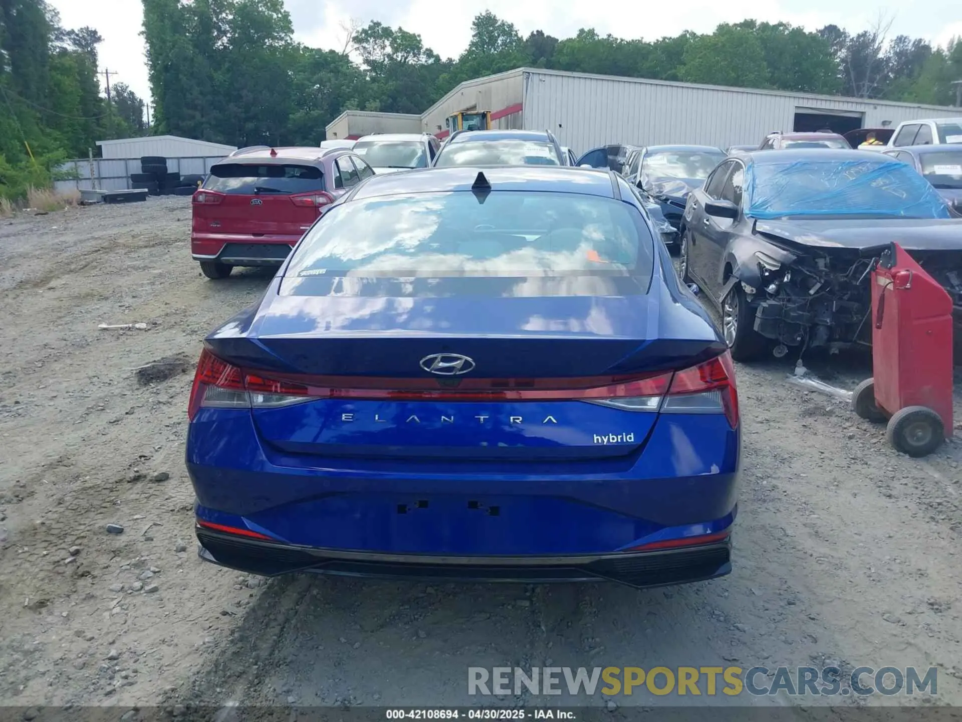 16 Photograph of a damaged car KMHLN4AJXPU037875 HYUNDAI ELANTRA HYBRID 2023