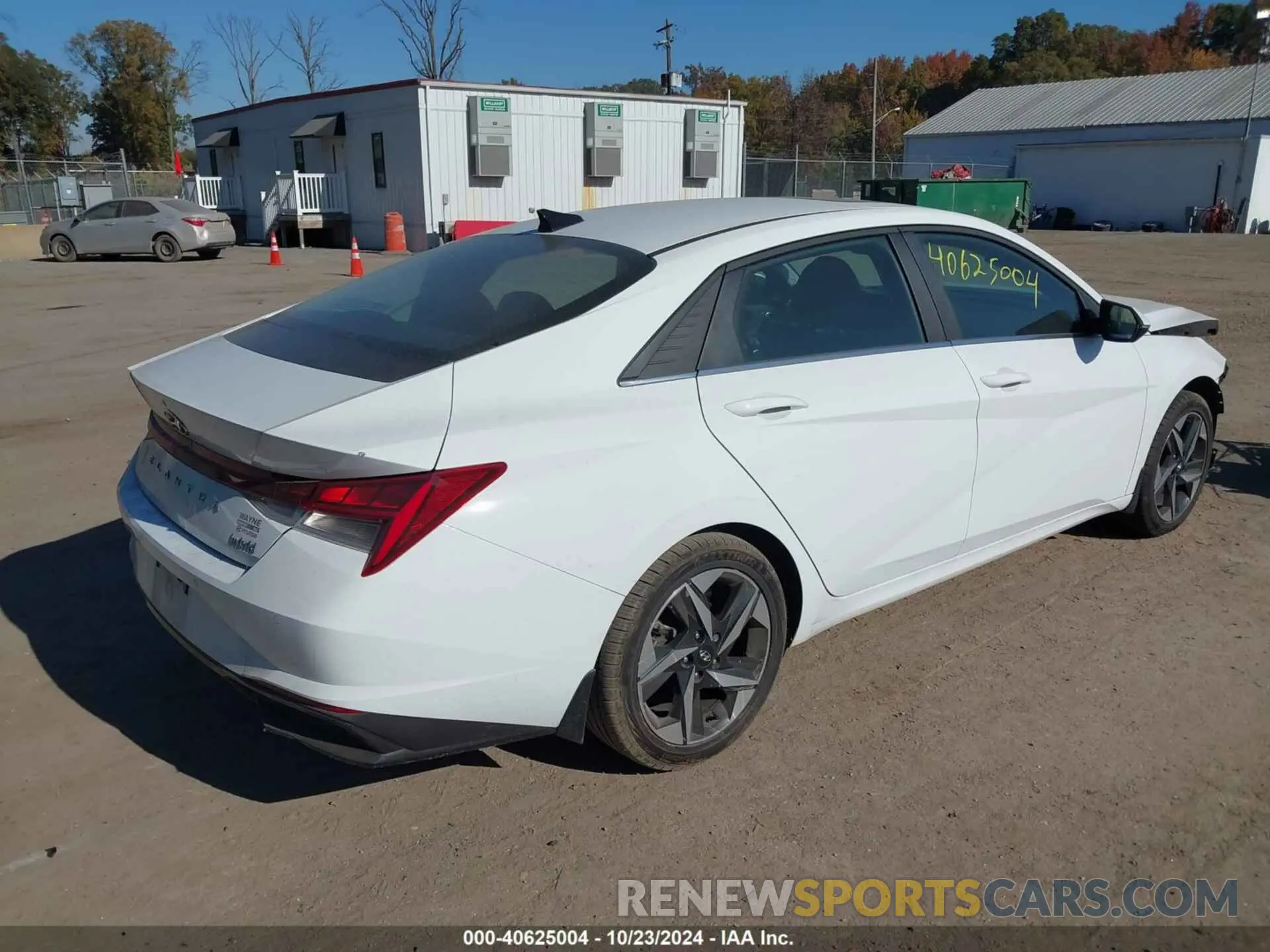 4 Photograph of a damaged car KMHLN4AJXPU038556 HYUNDAI ELANTRA HYBRID 2023