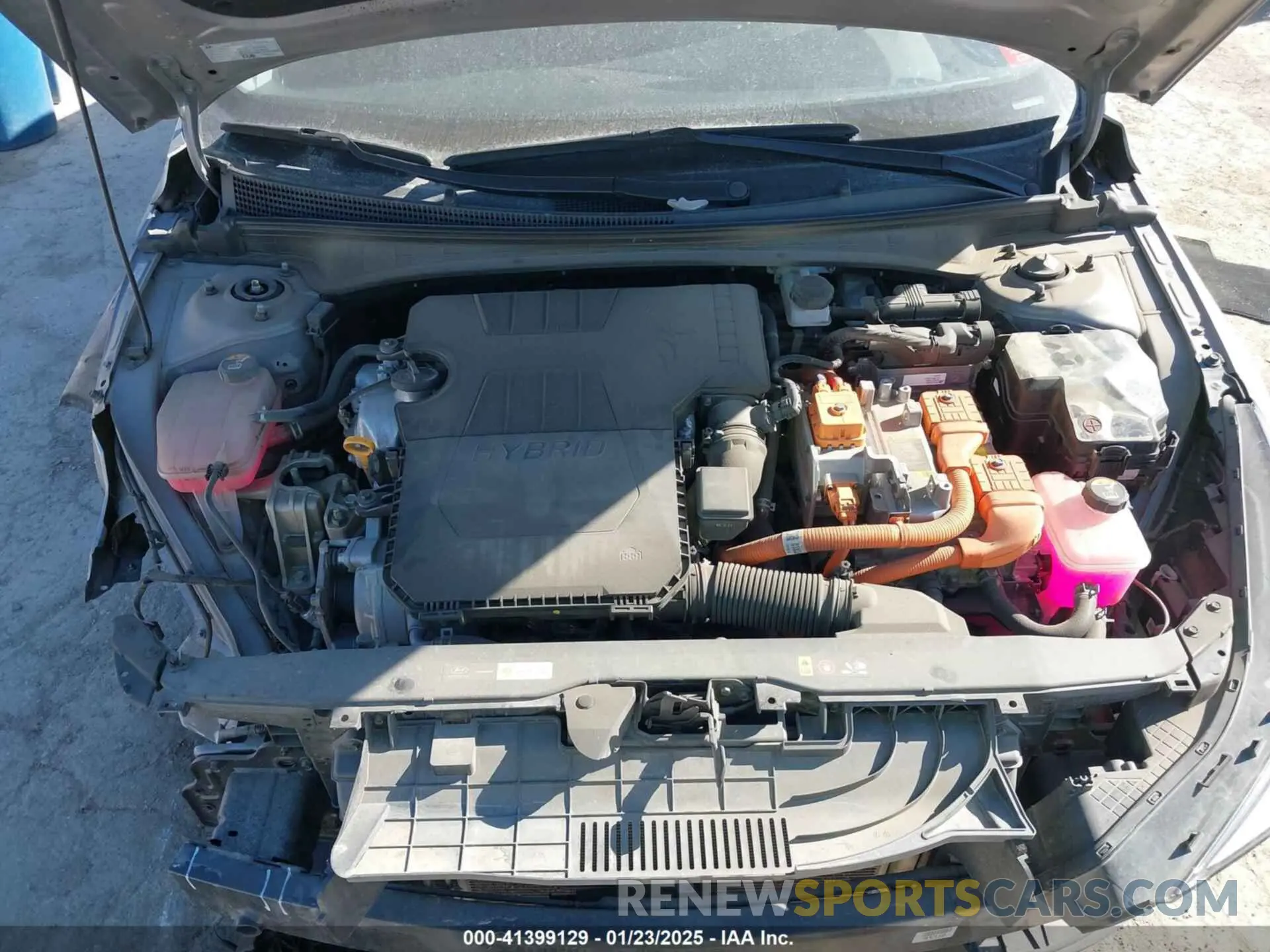 10 Photograph of a damaged car KMHLN4AJXPU043305 HYUNDAI ELANTRA HYBRID 2023