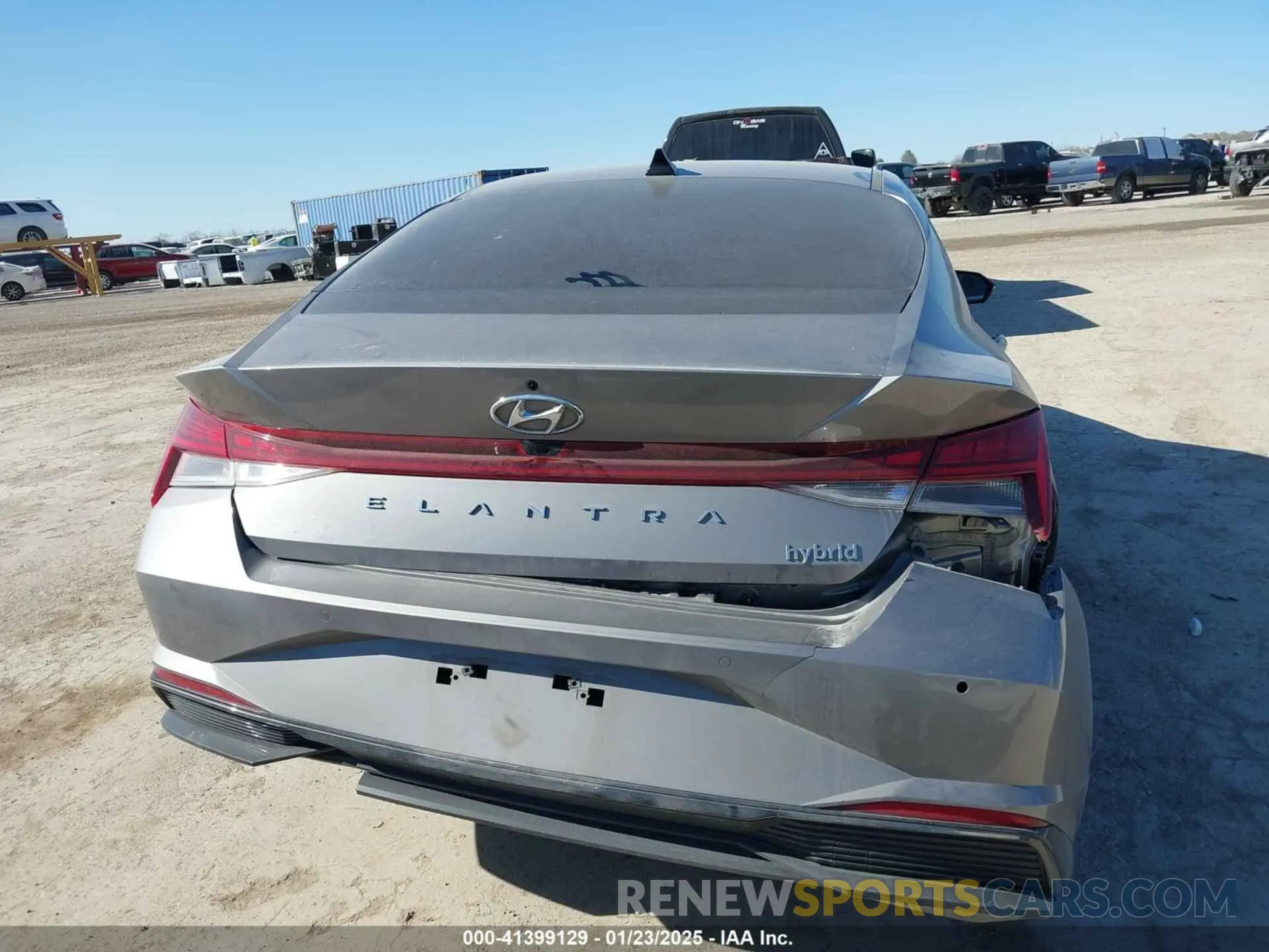16 Photograph of a damaged car KMHLN4AJXPU043305 HYUNDAI ELANTRA HYBRID 2023