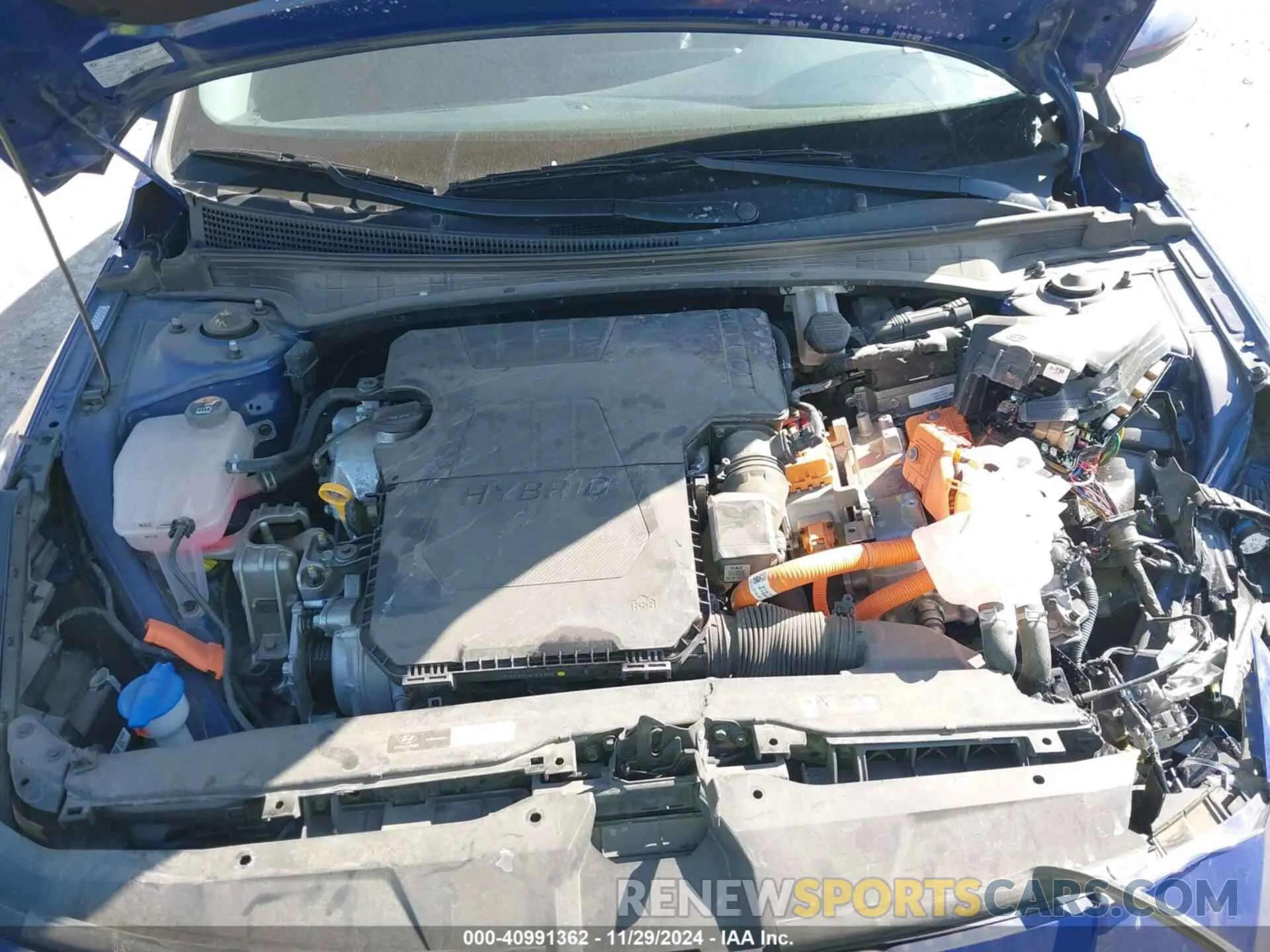 10 Photograph of a damaged car KMHLN4AJXPU063263 HYUNDAI ELANTRA HYBRID 2023