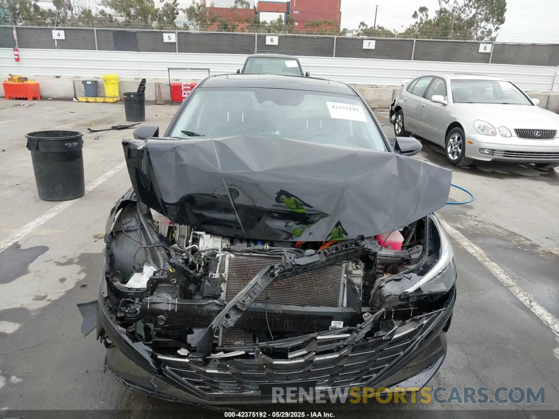 11 Photograph of a damaged car KMHLN4AJXPU064204 HYUNDAI ELANTRA HYBRID 2023