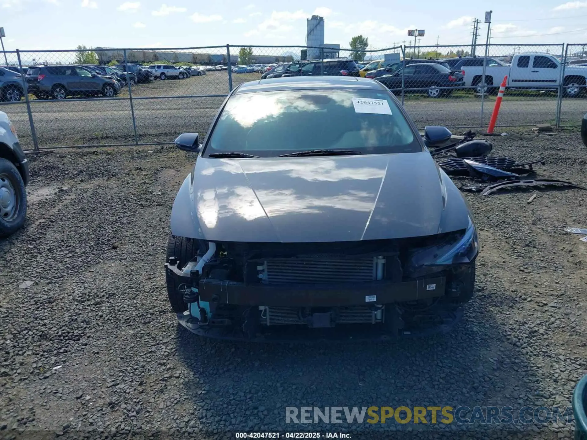 13 Photograph of a damaged car KMHLN4AJXPU078717 HYUNDAI ELANTRA HYBRID 2023
