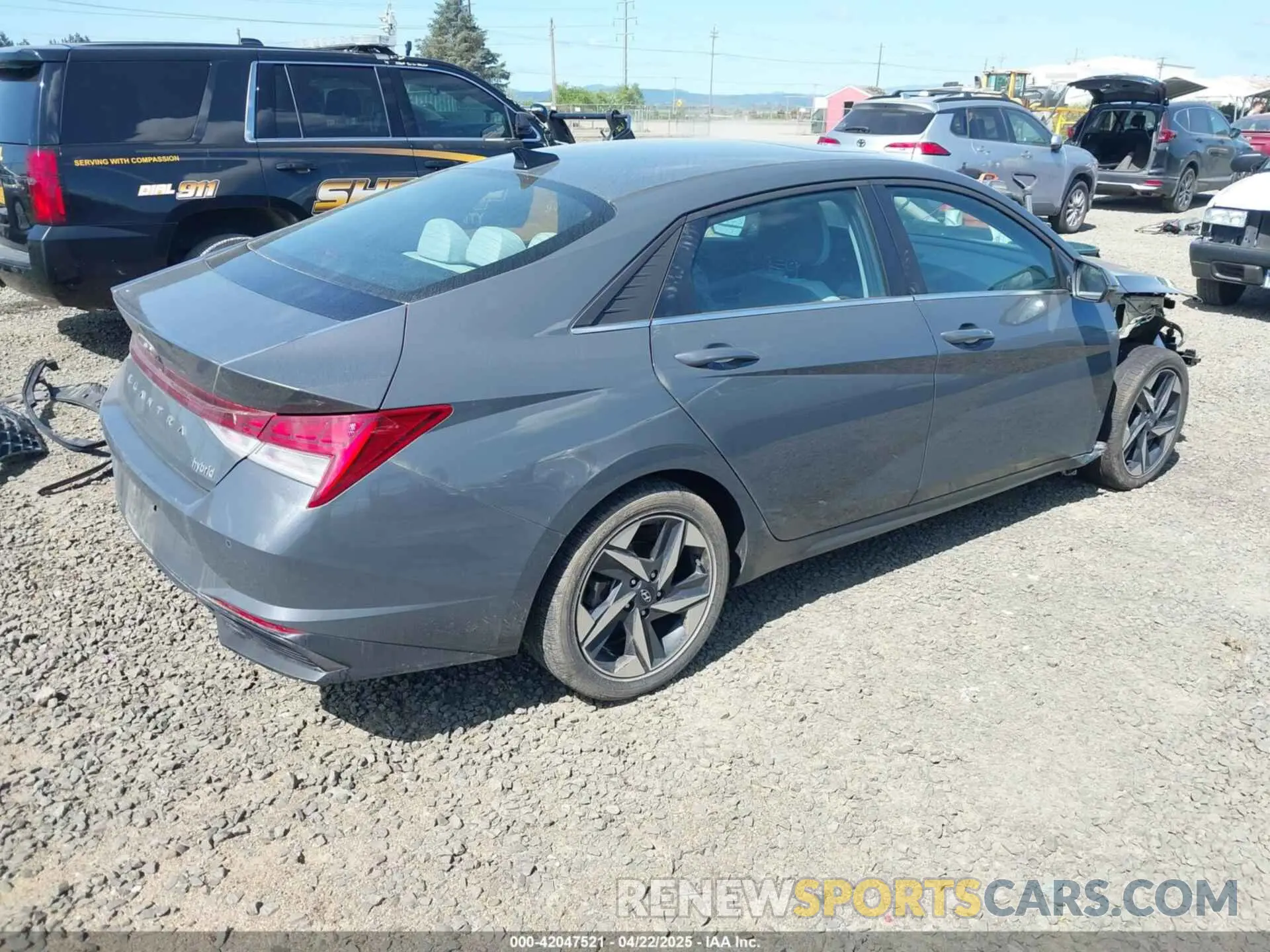 4 Photograph of a damaged car KMHLN4AJXPU078717 HYUNDAI ELANTRA HYBRID 2023