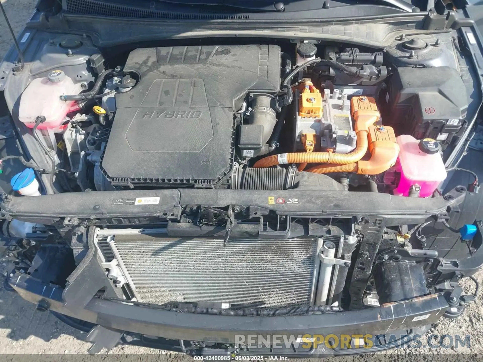 10 Photograph of a damaged car KMHLN4AJXPU078989 HYUNDAI ELANTRA HYBRID 2023