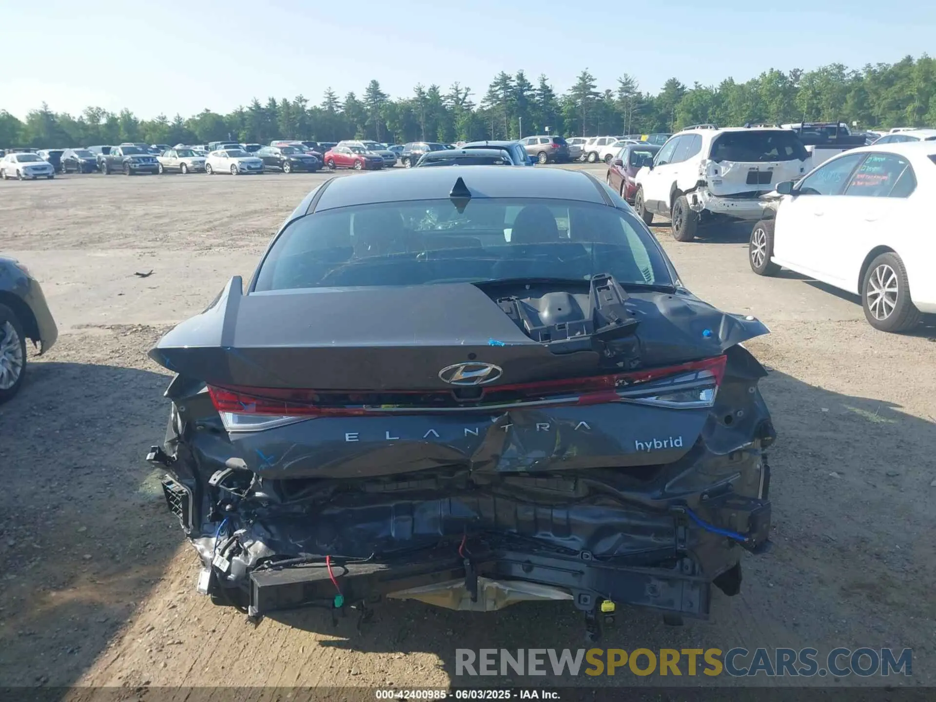 17 Photograph of a damaged car KMHLN4AJXPU078989 HYUNDAI ELANTRA HYBRID 2023