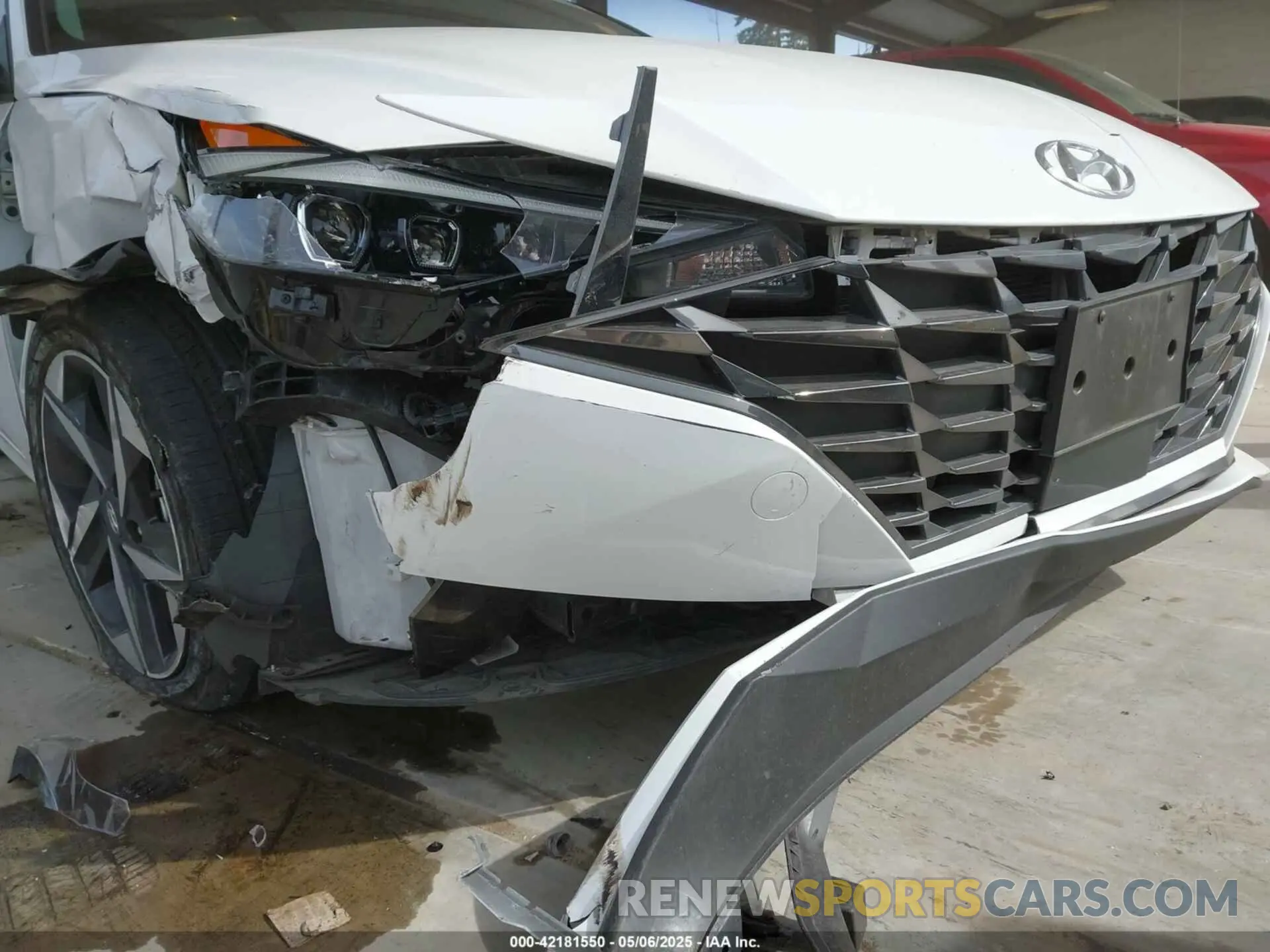 6 Photograph of a damaged car KMHLN4AJXPU079575 HYUNDAI ELANTRA HYBRID 2023