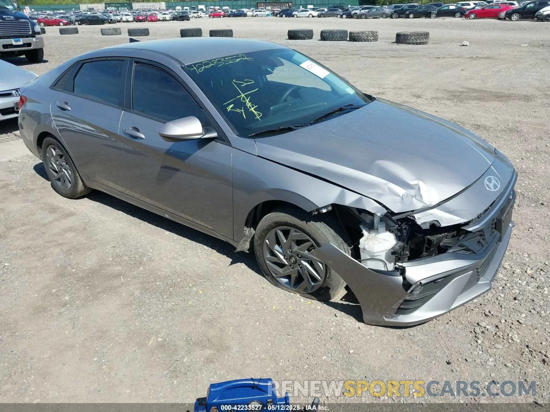 1 Photograph of a damaged car KMHLM4DJ2RU103613 HYUNDAI ELANTRA HYBRID 2024