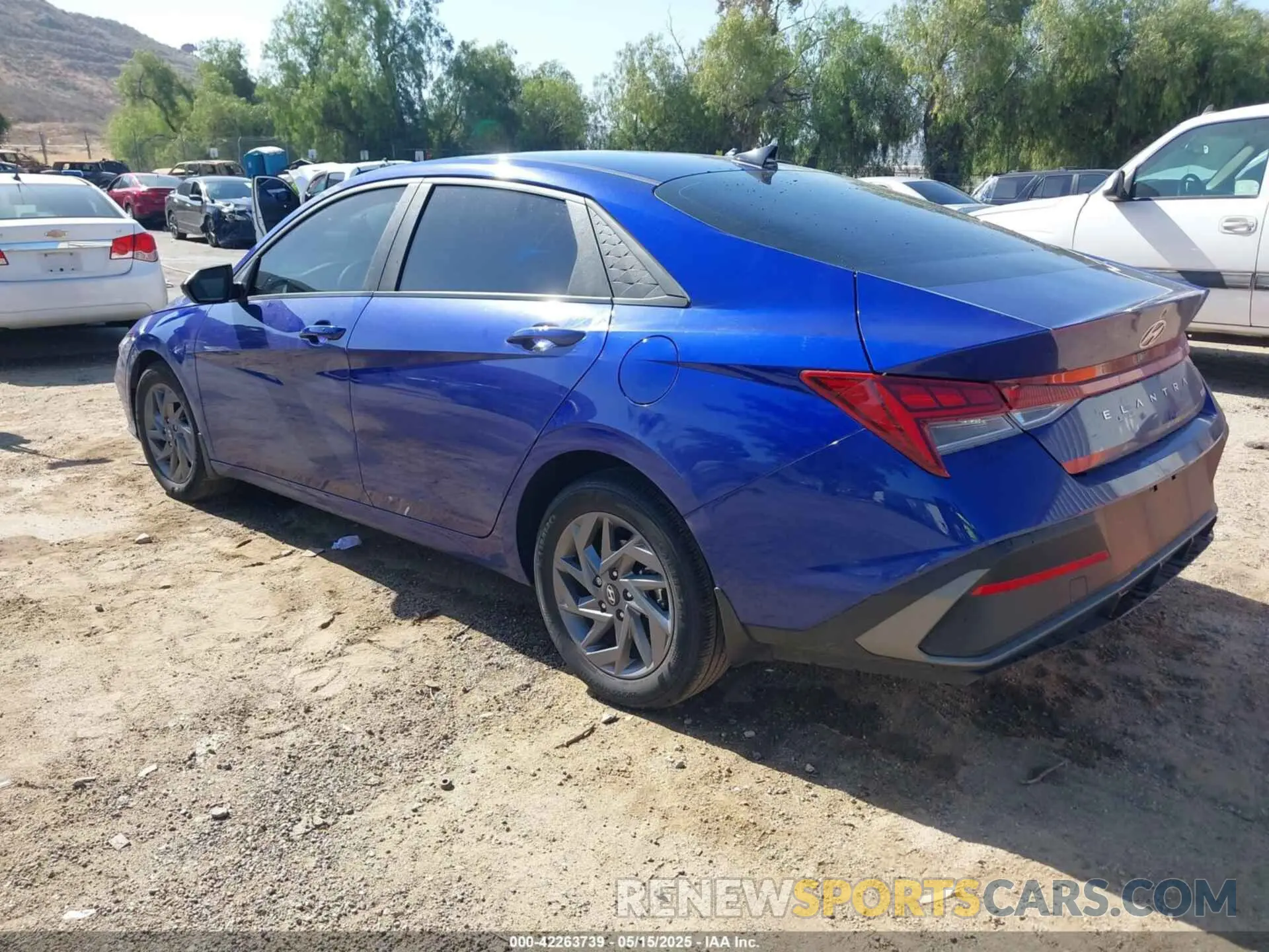 3 Photograph of a damaged car KMHLM4DJ4RU097281 HYUNDAI ELANTRA HYBRID 2024