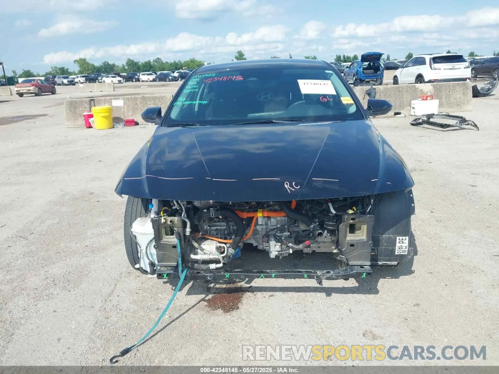 12 Photograph of a damaged car KMHLM4DJ5RU097712 HYUNDAI ELANTRA HYBRID 2024