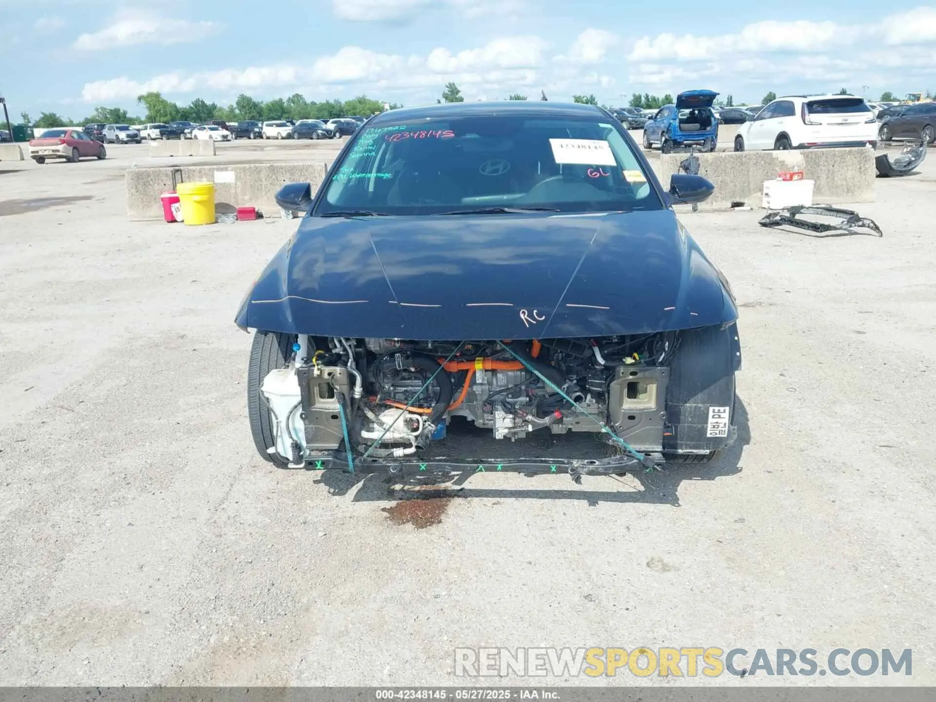 6 Photograph of a damaged car KMHLM4DJ5RU097712 HYUNDAI ELANTRA HYBRID 2024