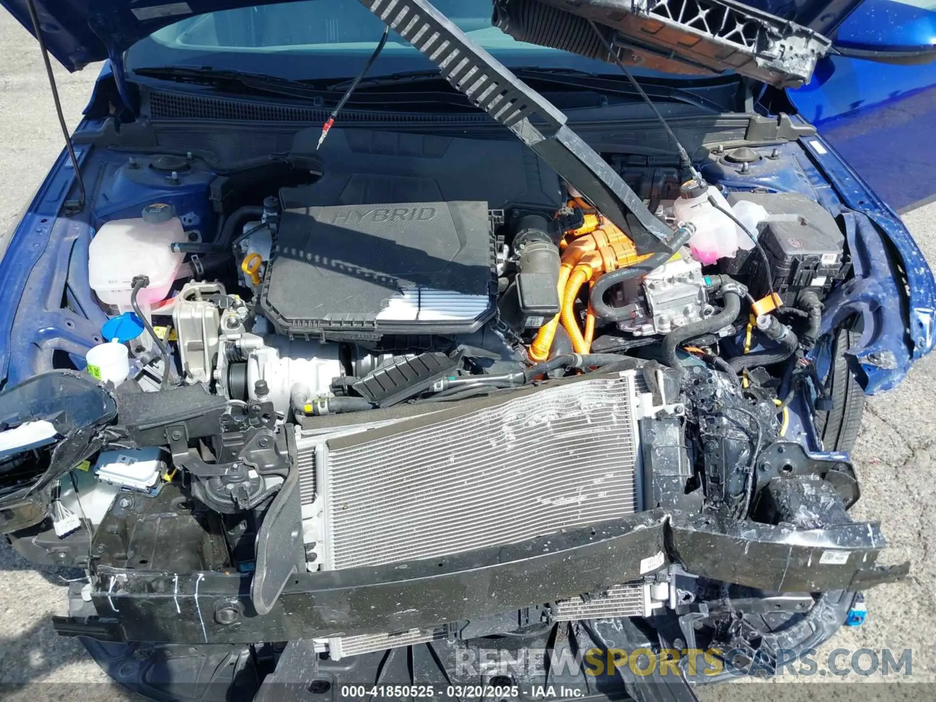 10 Photograph of a damaged car KMHLM4DJ7RU108483 HYUNDAI ELANTRA HYBRID 2024