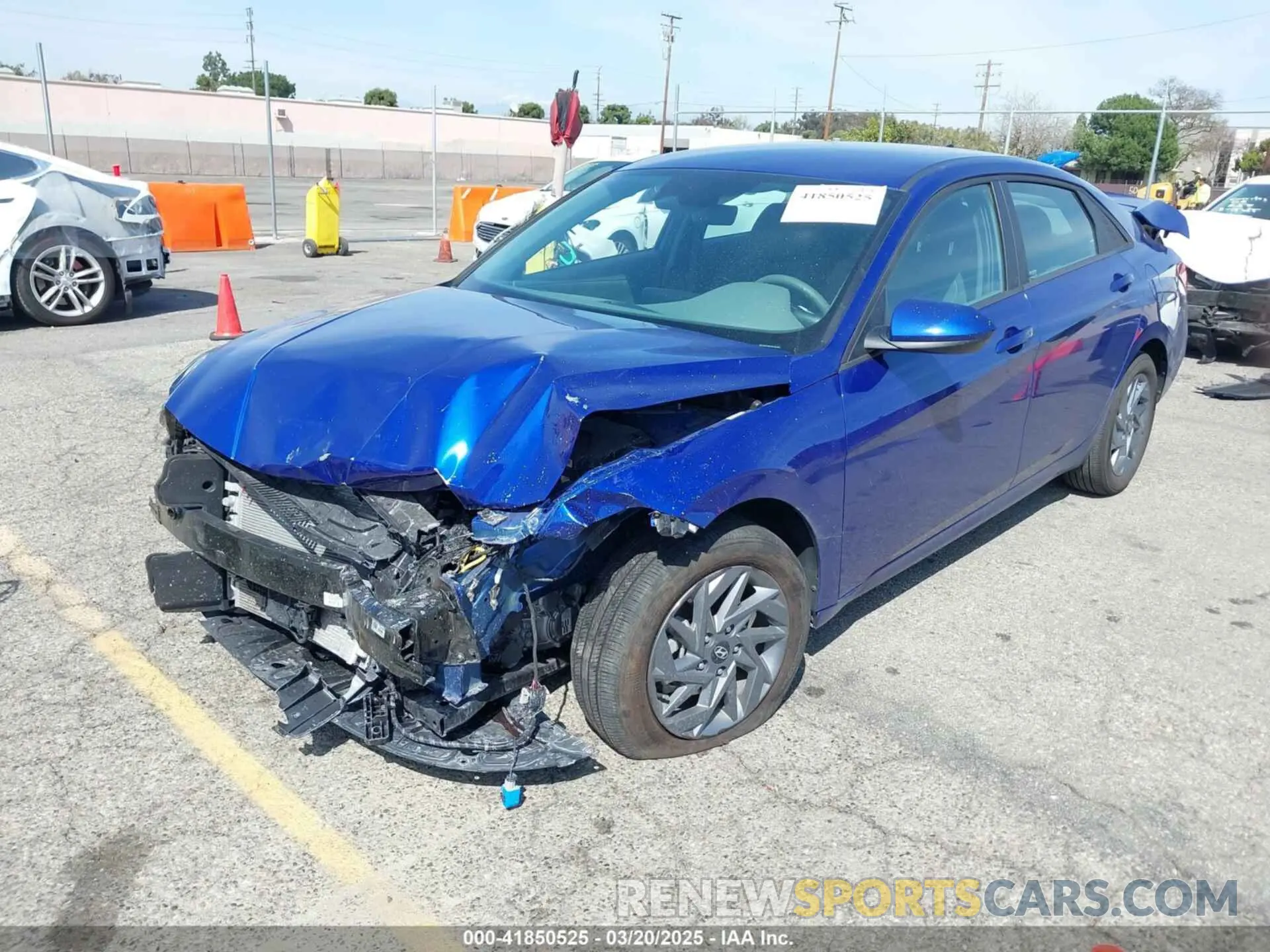2 Photograph of a damaged car KMHLM4DJ7RU108483 HYUNDAI ELANTRA HYBRID 2024