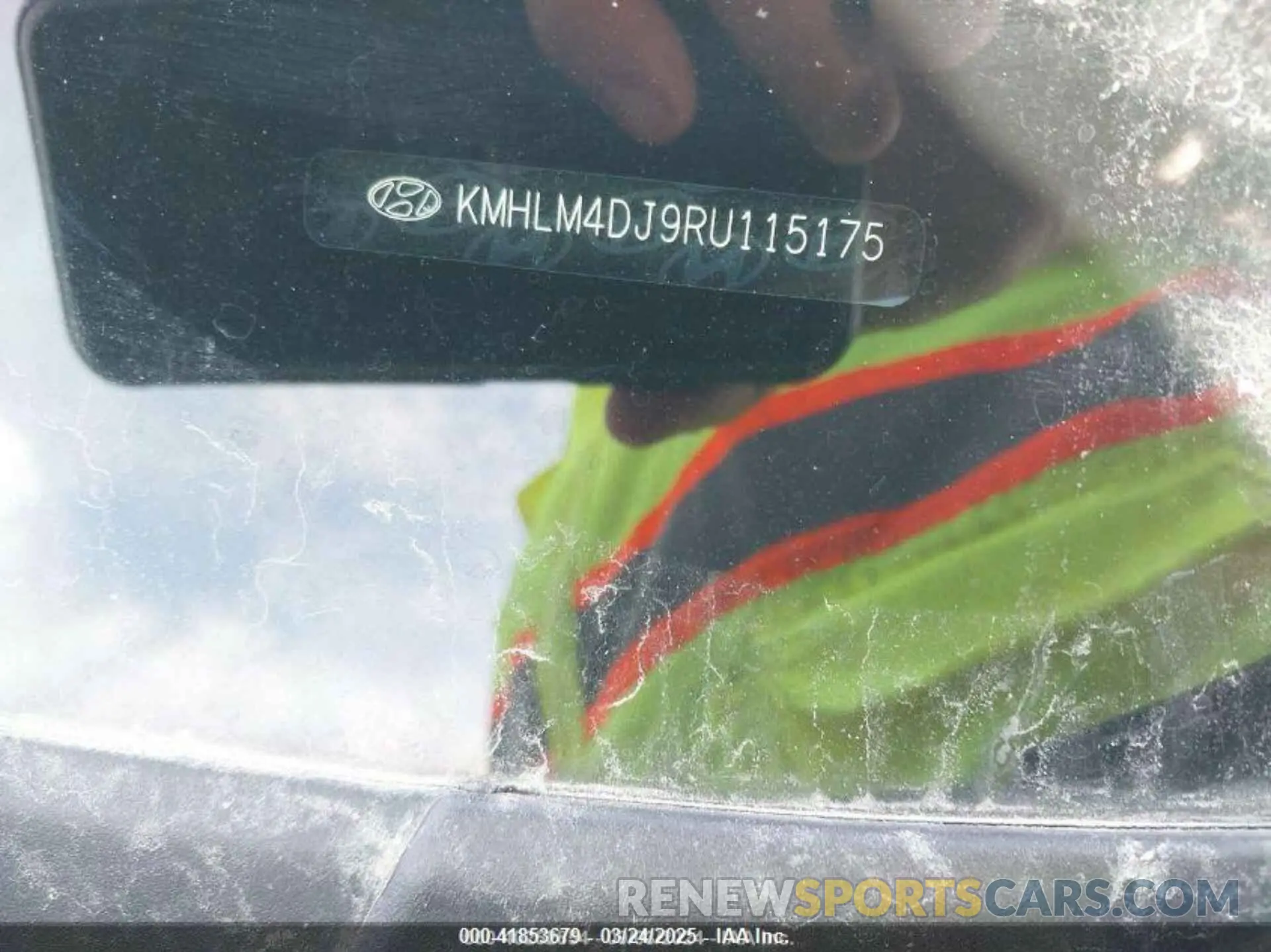 9 Photograph of a damaged car KMHLM4DJ9RU115175 HYUNDAI ELANTRA HYBRID 2024