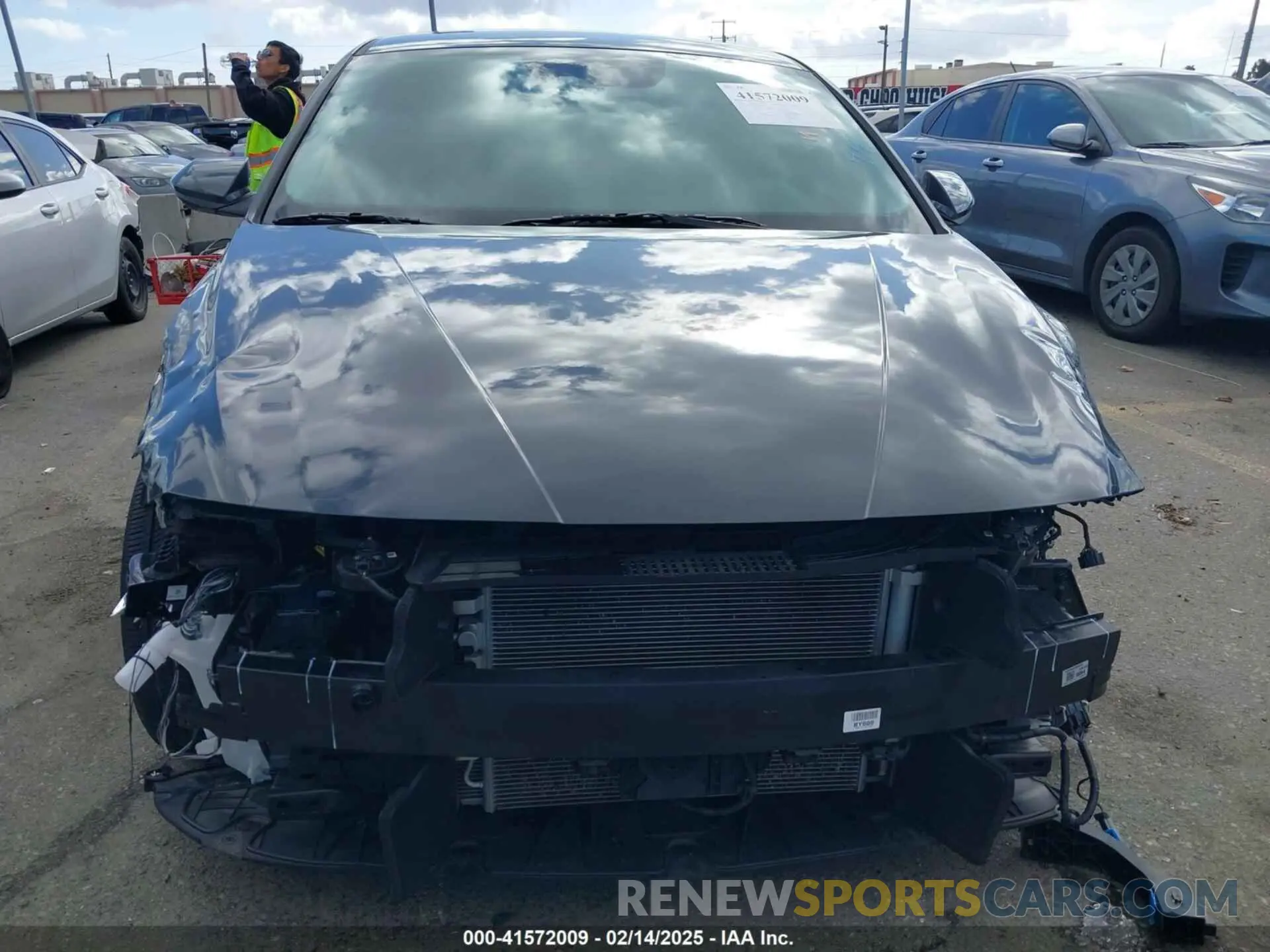 13 Photograph of a damaged car KMHLM4DJXRU093428 HYUNDAI ELANTRA HYBRID 2024